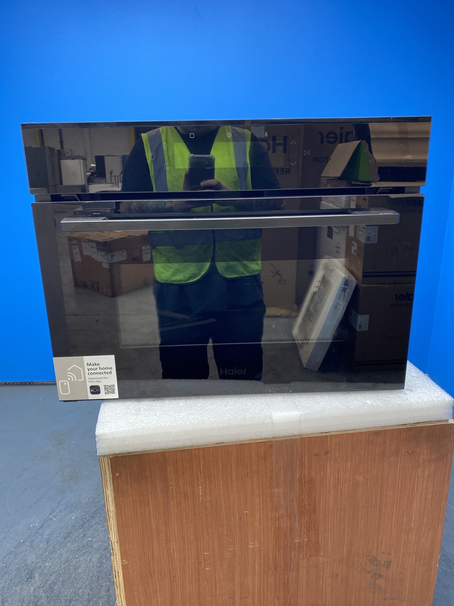 Haier H4MWID29G6NQB 44L Built‑In Combo Microwave