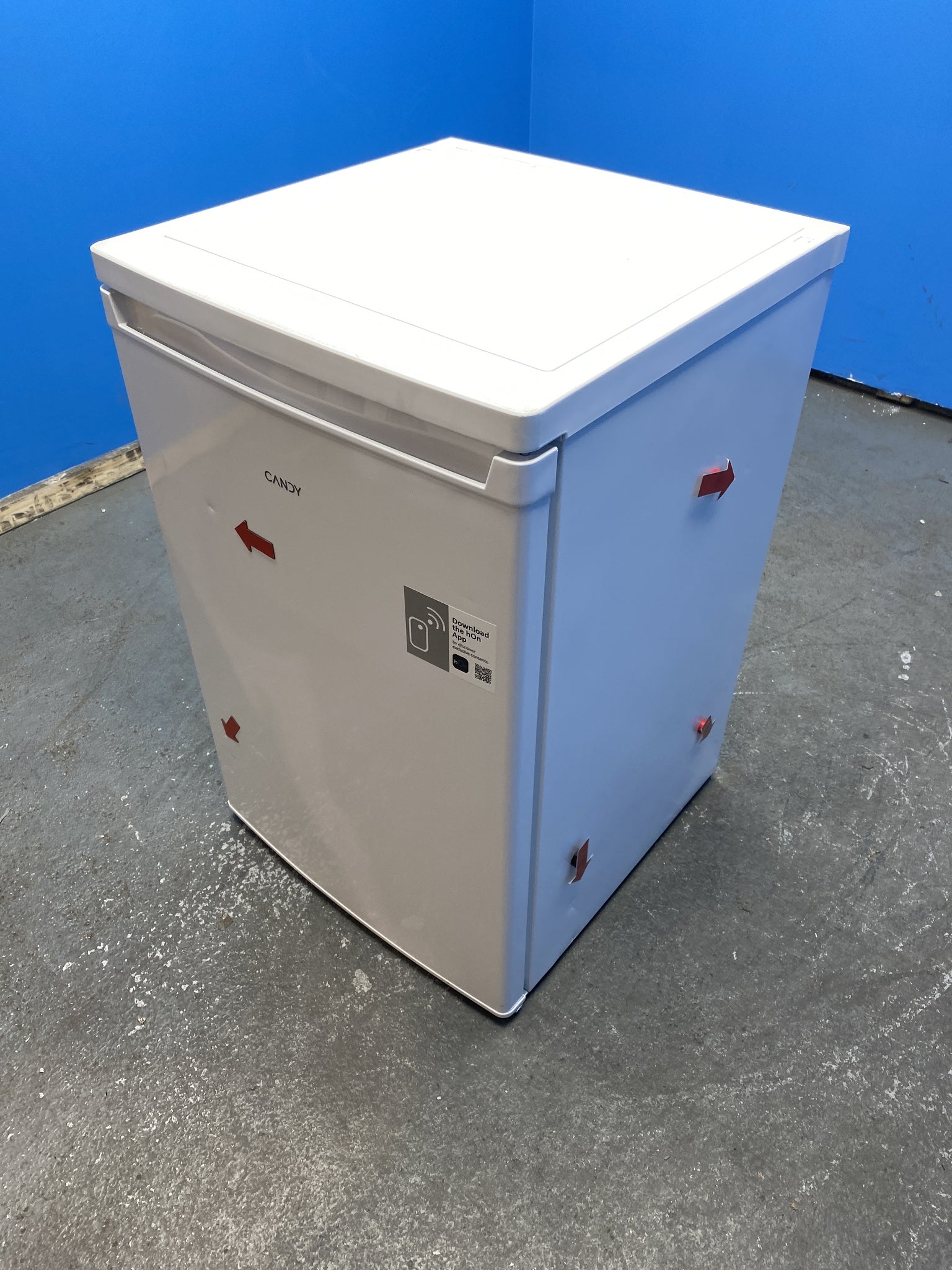 Candy CLHS58EWK 127 Litre 55cm Under Counter Fridge