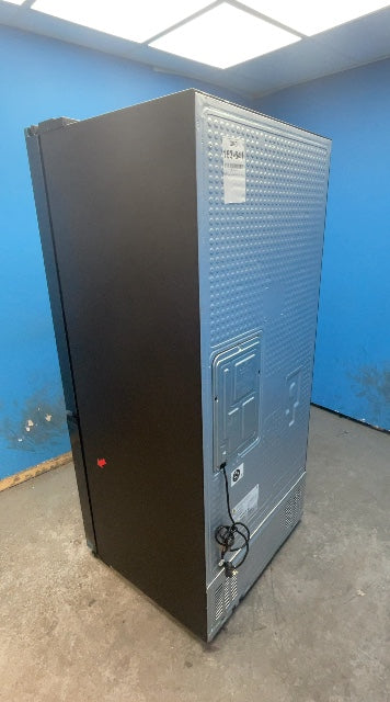 #GRC-163-641 - Samsung 81.7cm French Door Fridge Freezer – 495L, Black, Total No Frost