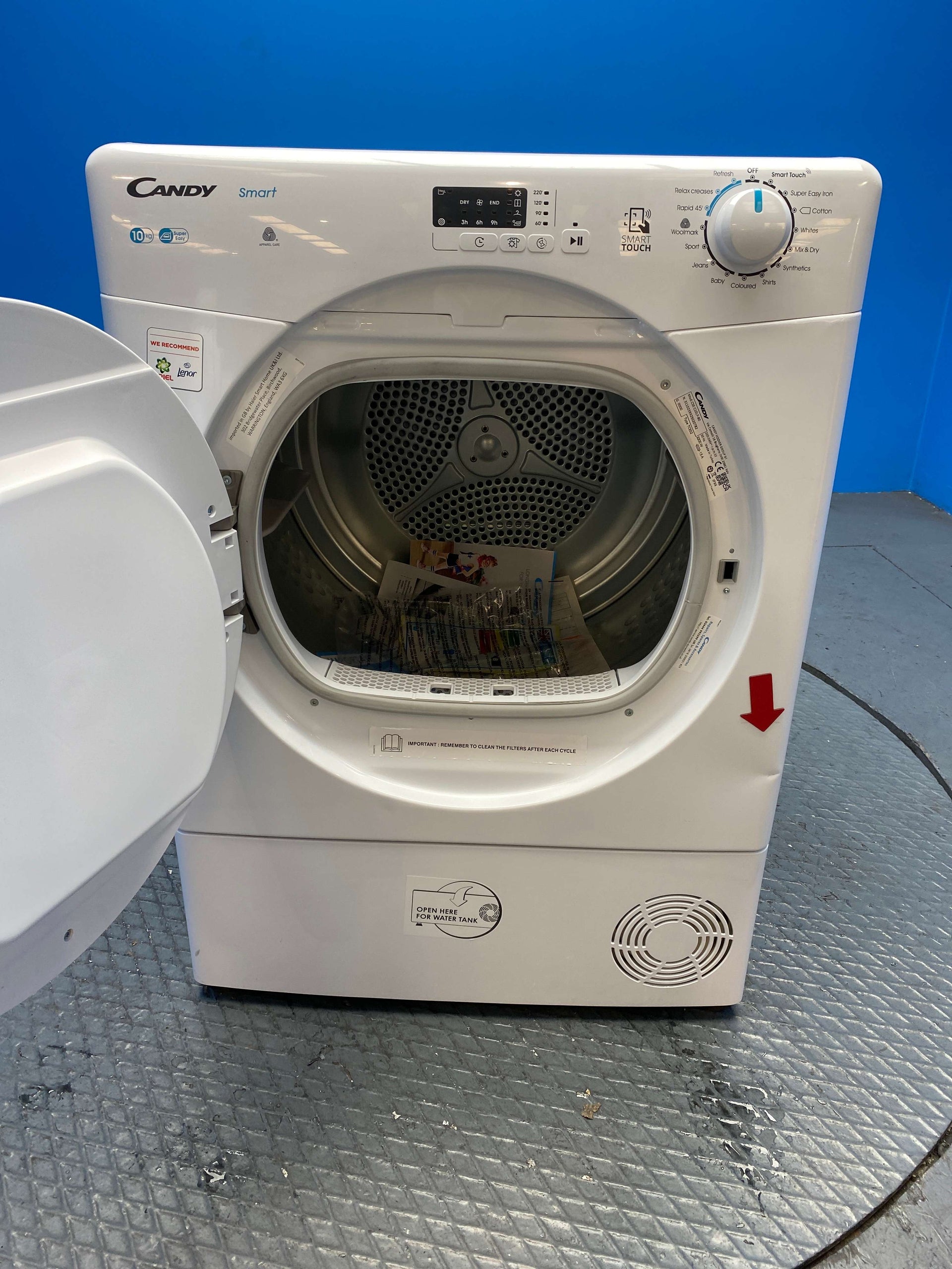 Candy CSEC10LF 10kg Condenser Tumble Dryer