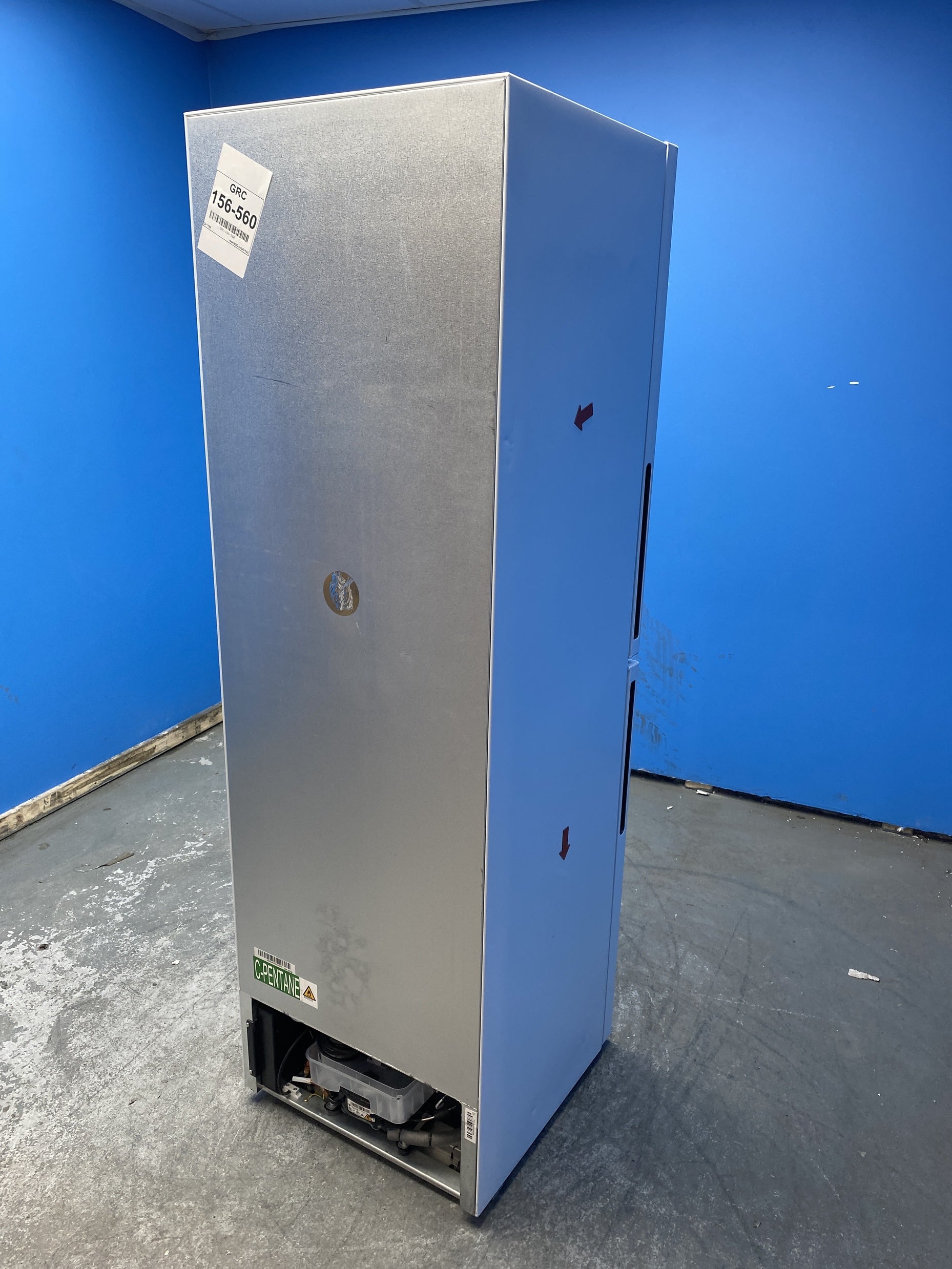 #GRC-156-560 - Hoover HVT3CLECKIHW 235 Litre Combi Fridge Freezer