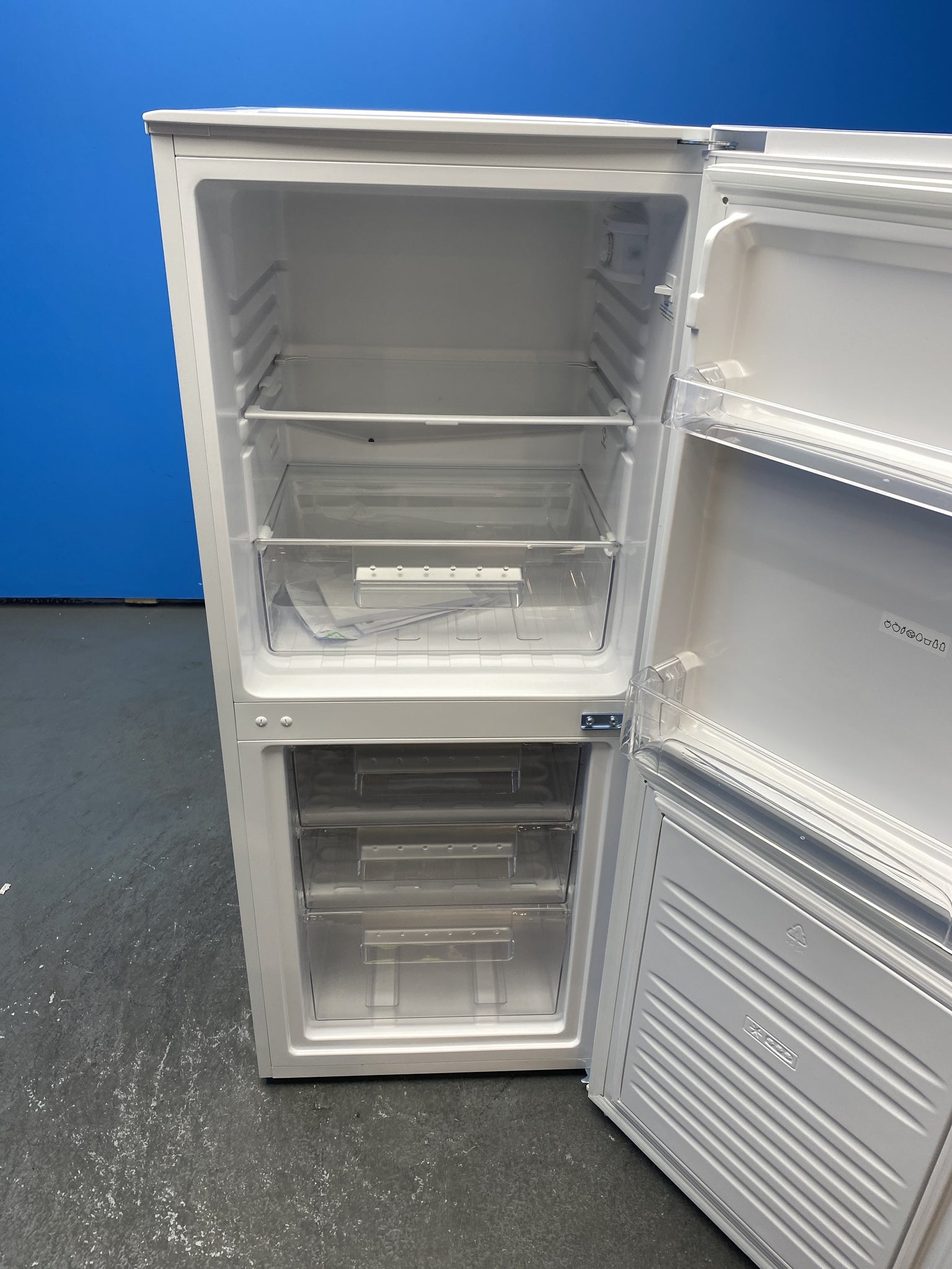Candy CCH1S513EWK 185 Litre Combi Fridge Freezer