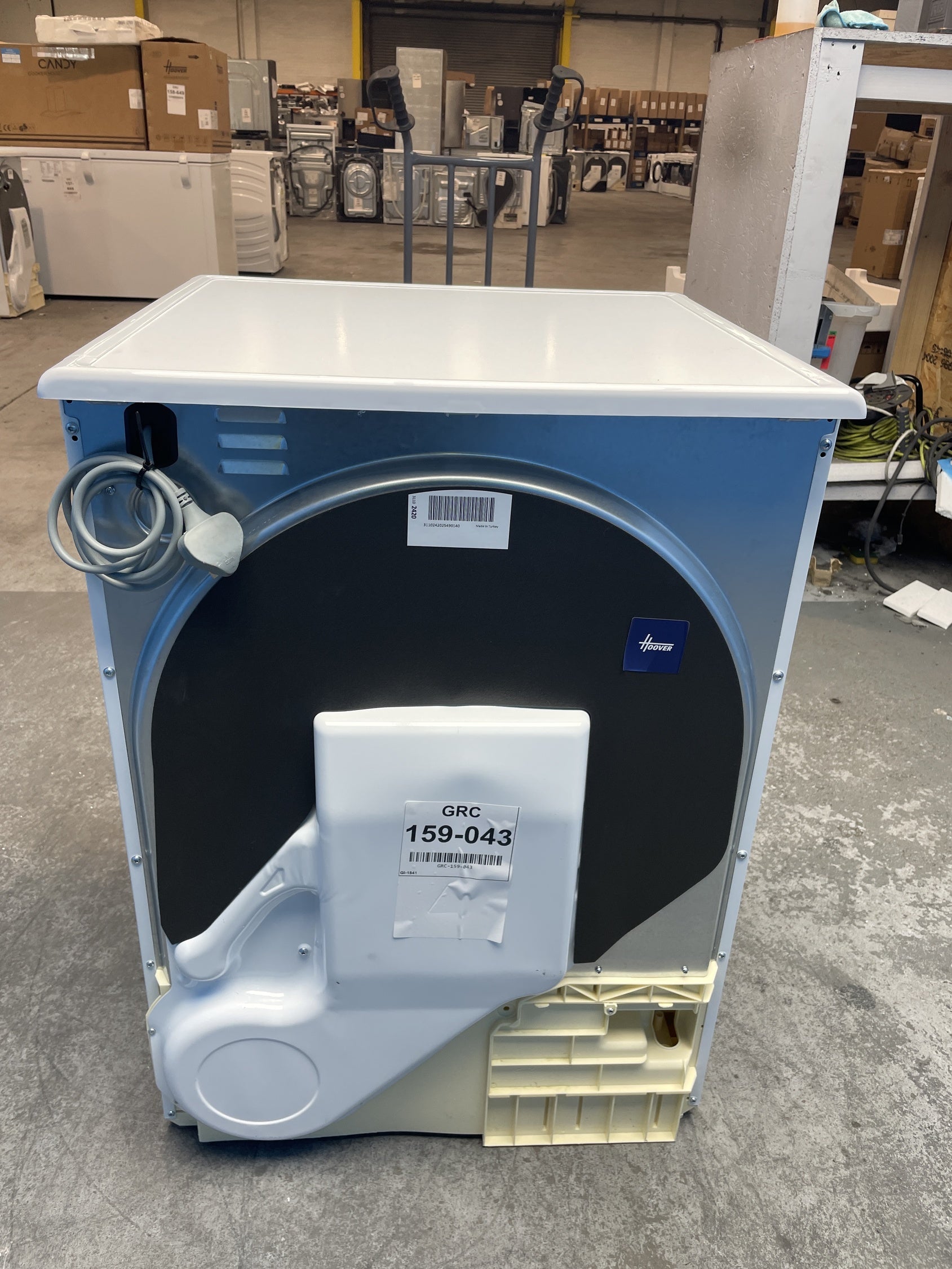 #GRC-159-043 - Hoover H-DRY 300 HLEC8DG 8kg Condenser Tumble Dryer