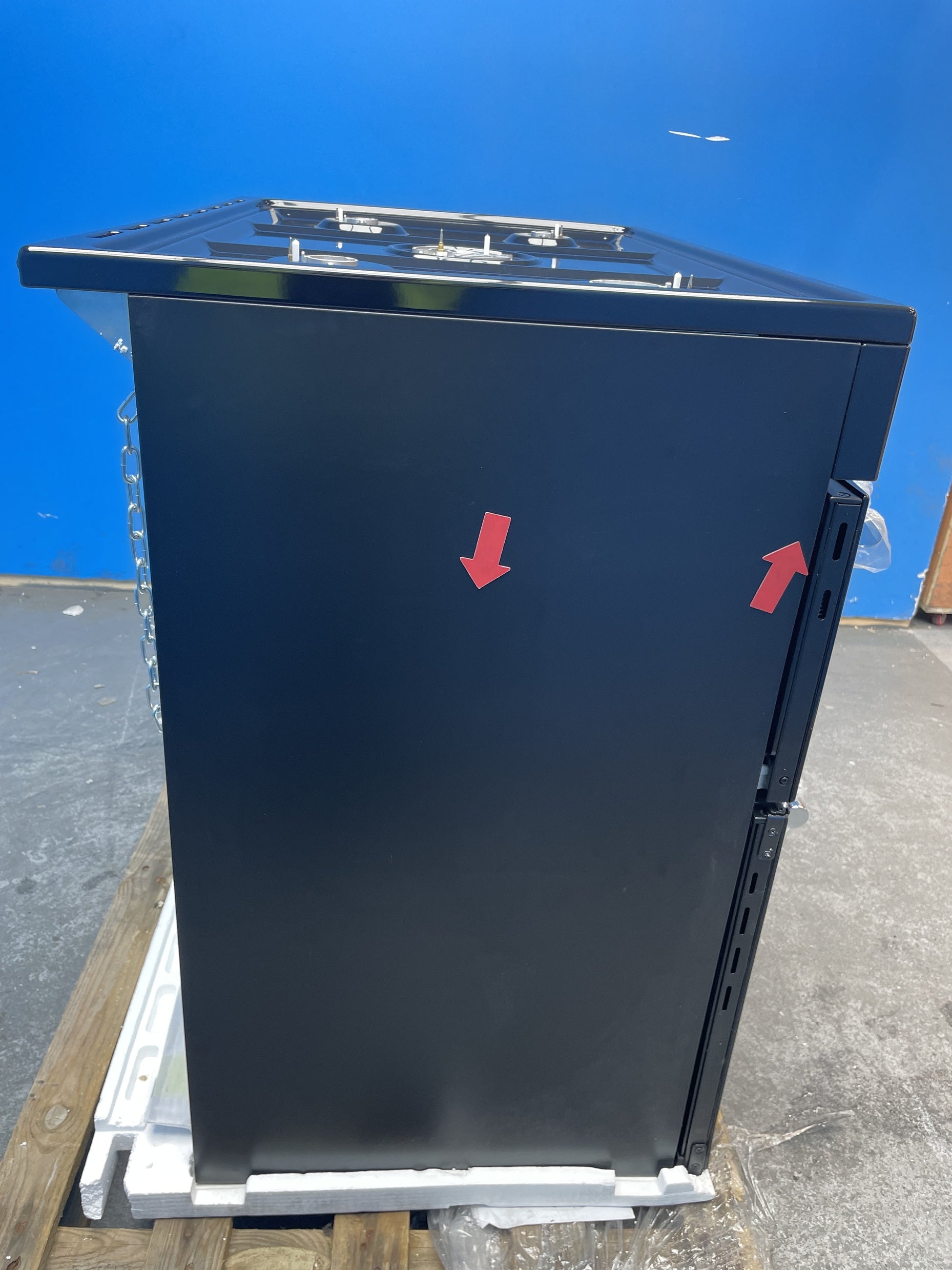 #GRC-159-443 - Belling Farmhouse 90DF Dual Fuel 90cm Range Cooker