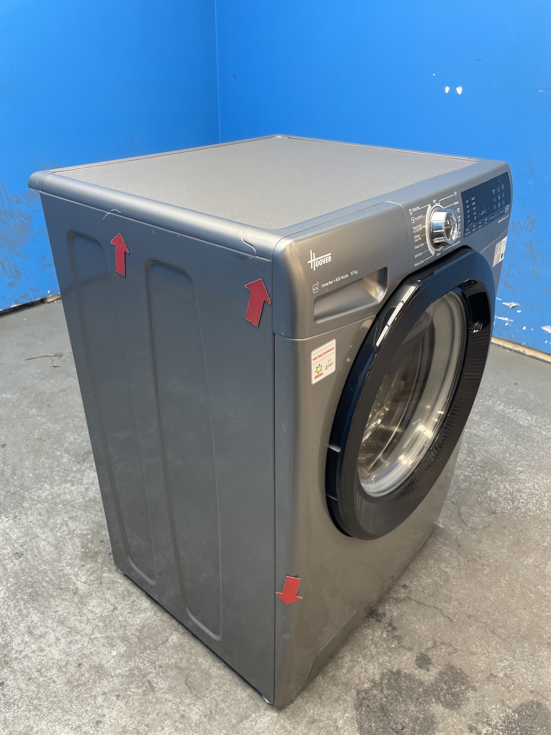 #GRC-163-139 - Hoover H3B13WPS4106TAMBR 10kg 1400 Spin Washing Machine