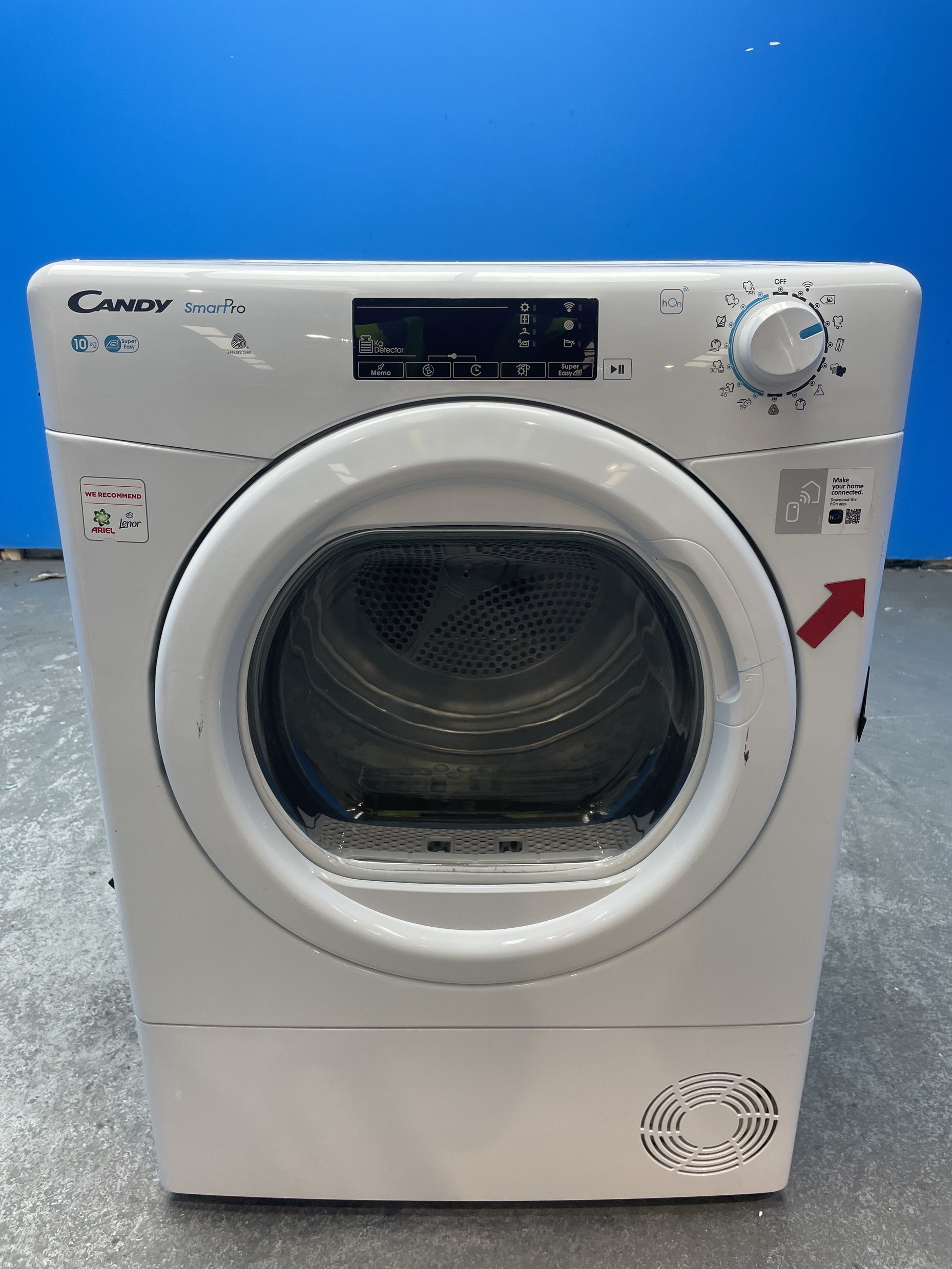 #GRC-158-653 - Candy Smart Pro CSOE C10TG 10kg Condenser Tumble Dryer
