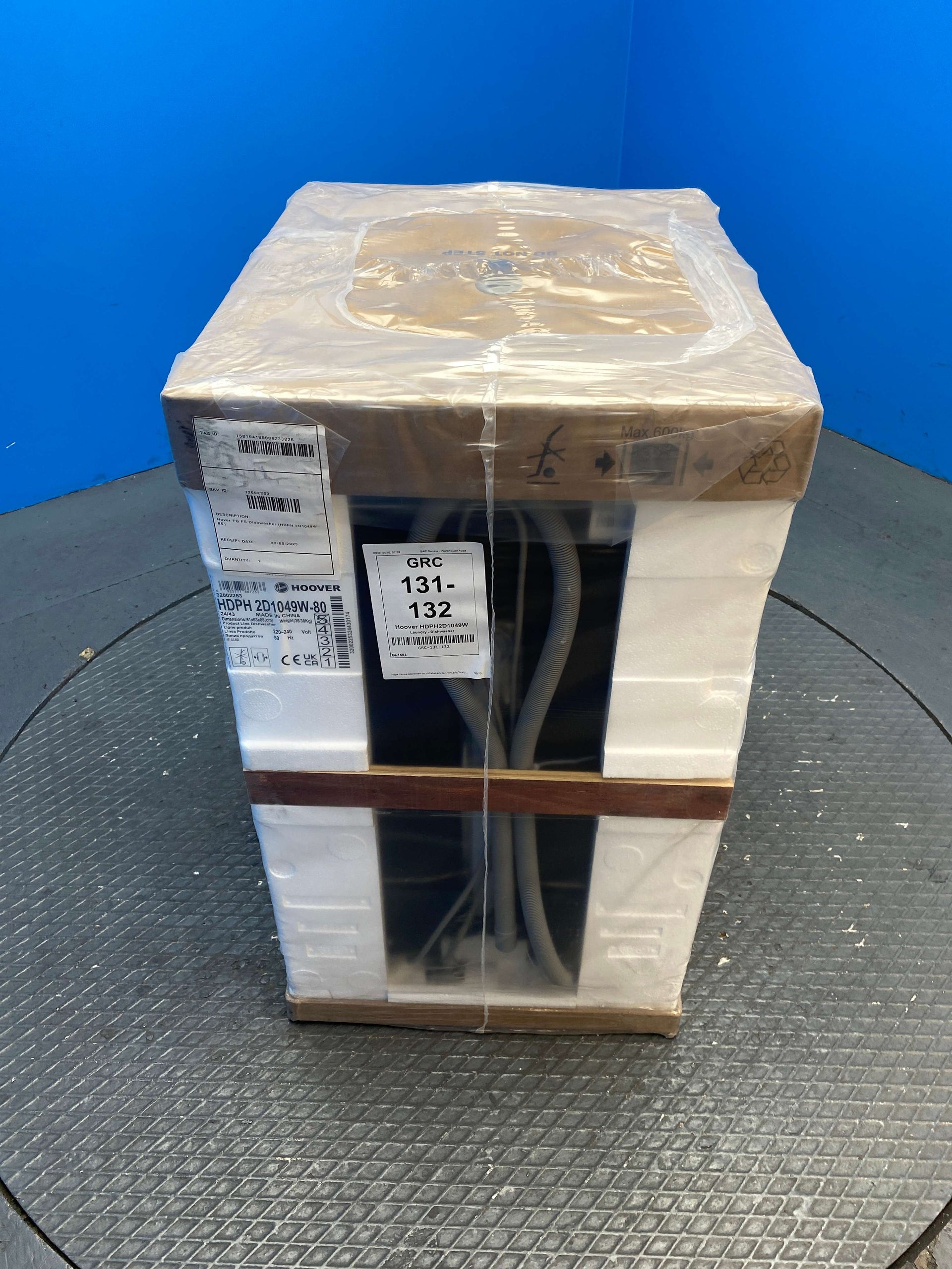 Hoover HDPH2D1049W Slimline 10 Place Setting Dishwasher