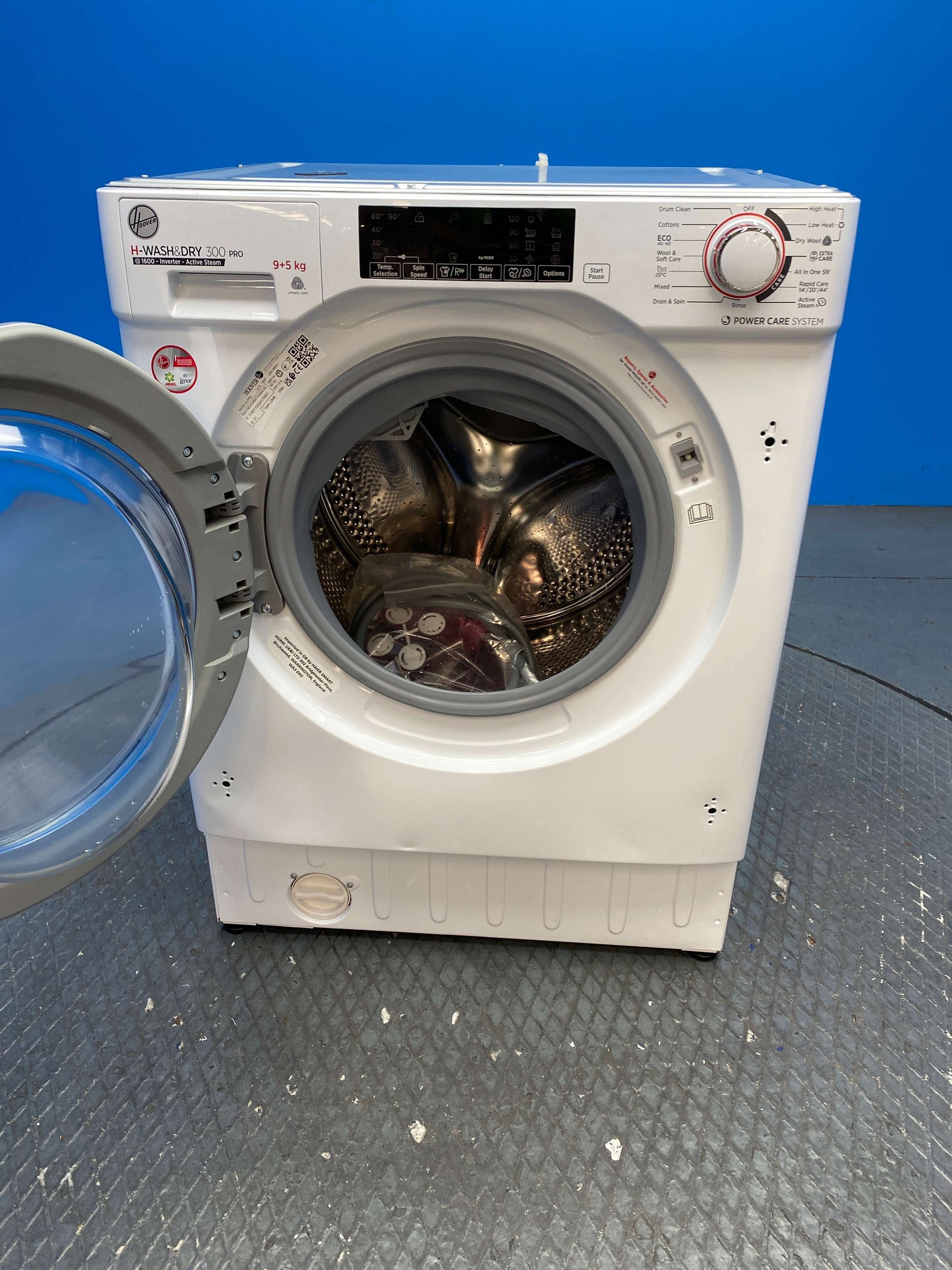 Hoover HBDOS695TAMSE Integrated 9kg / 5 kg 1600 Spin Washer Dryer