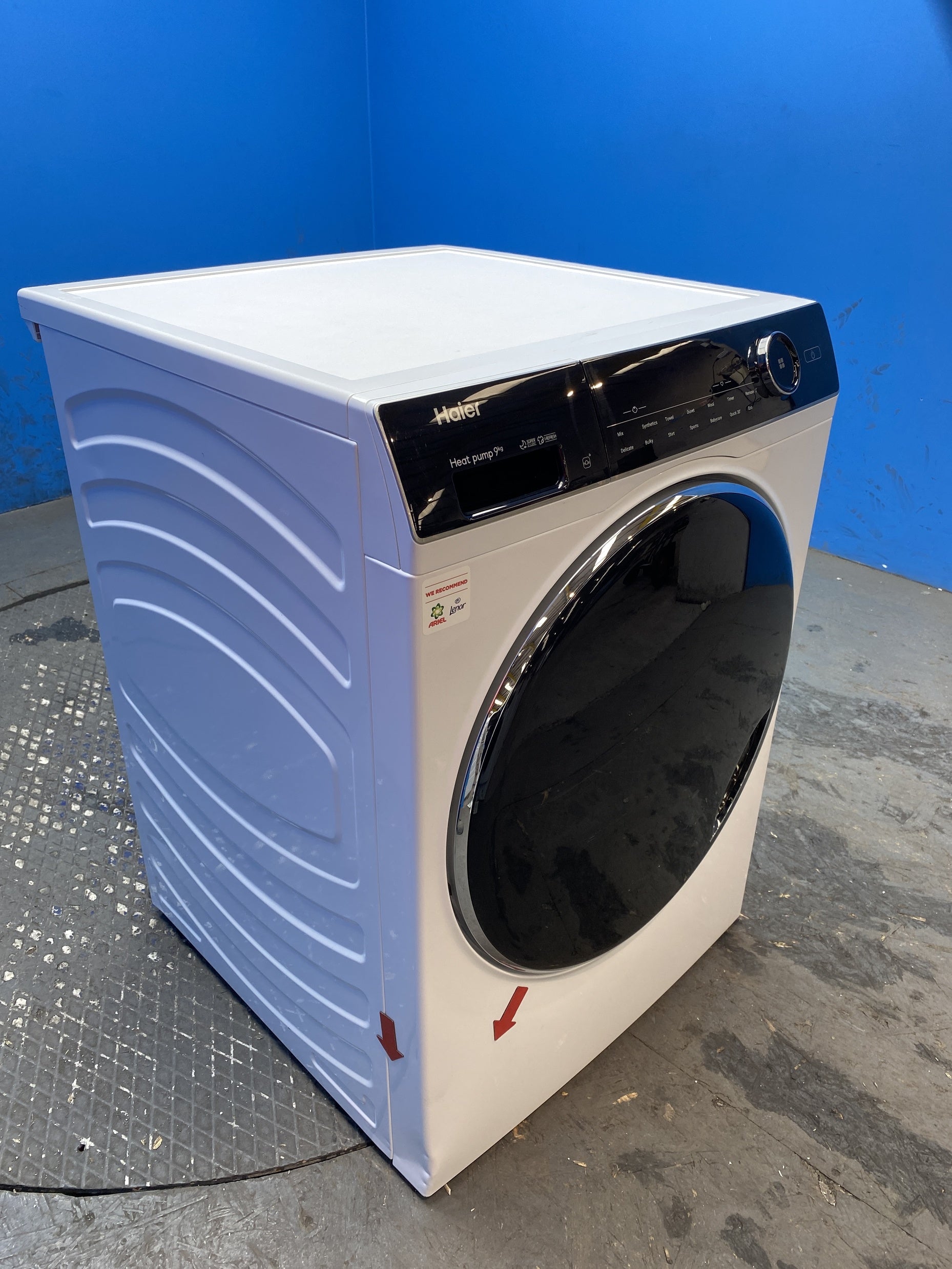 #GRC-155-769 - Haier HD90-A3Q979U1 I-Pro Series 7 Plus 9kg Heat Pump Dryer
