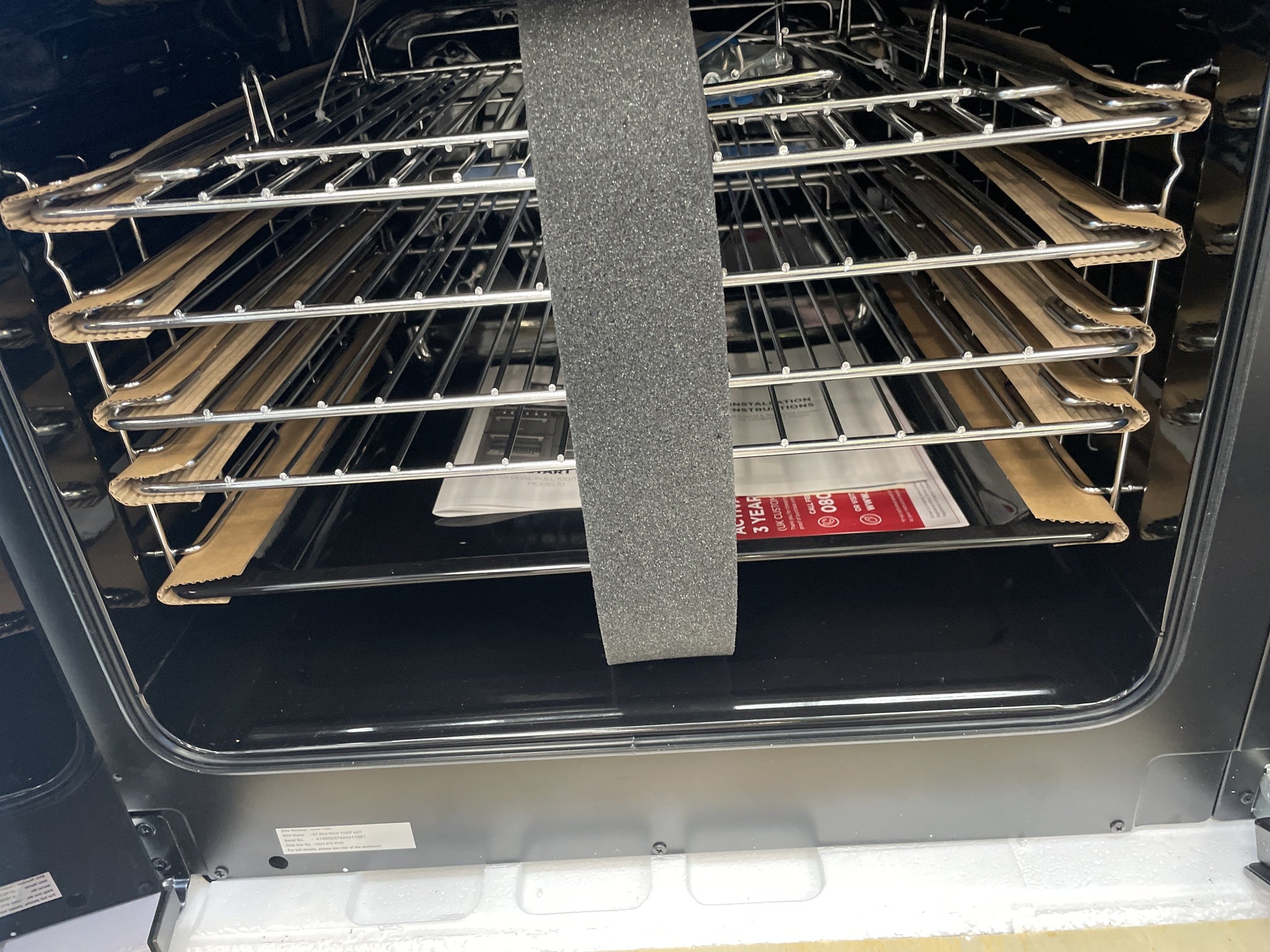 #GRC-159-430 - Stoves Richmond 110cm Dual Fuel Range Cooker Quad Oven