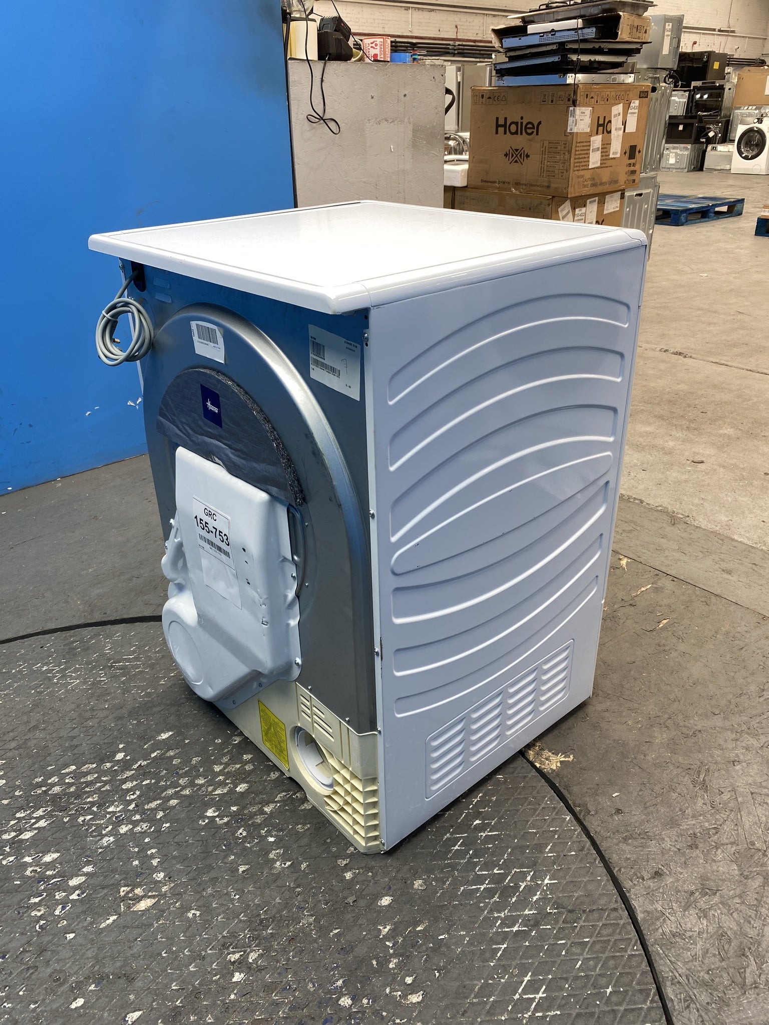 #GRC-155-753 - Hoover HLE V10DG-80 10kg Vented Tumble Dryer