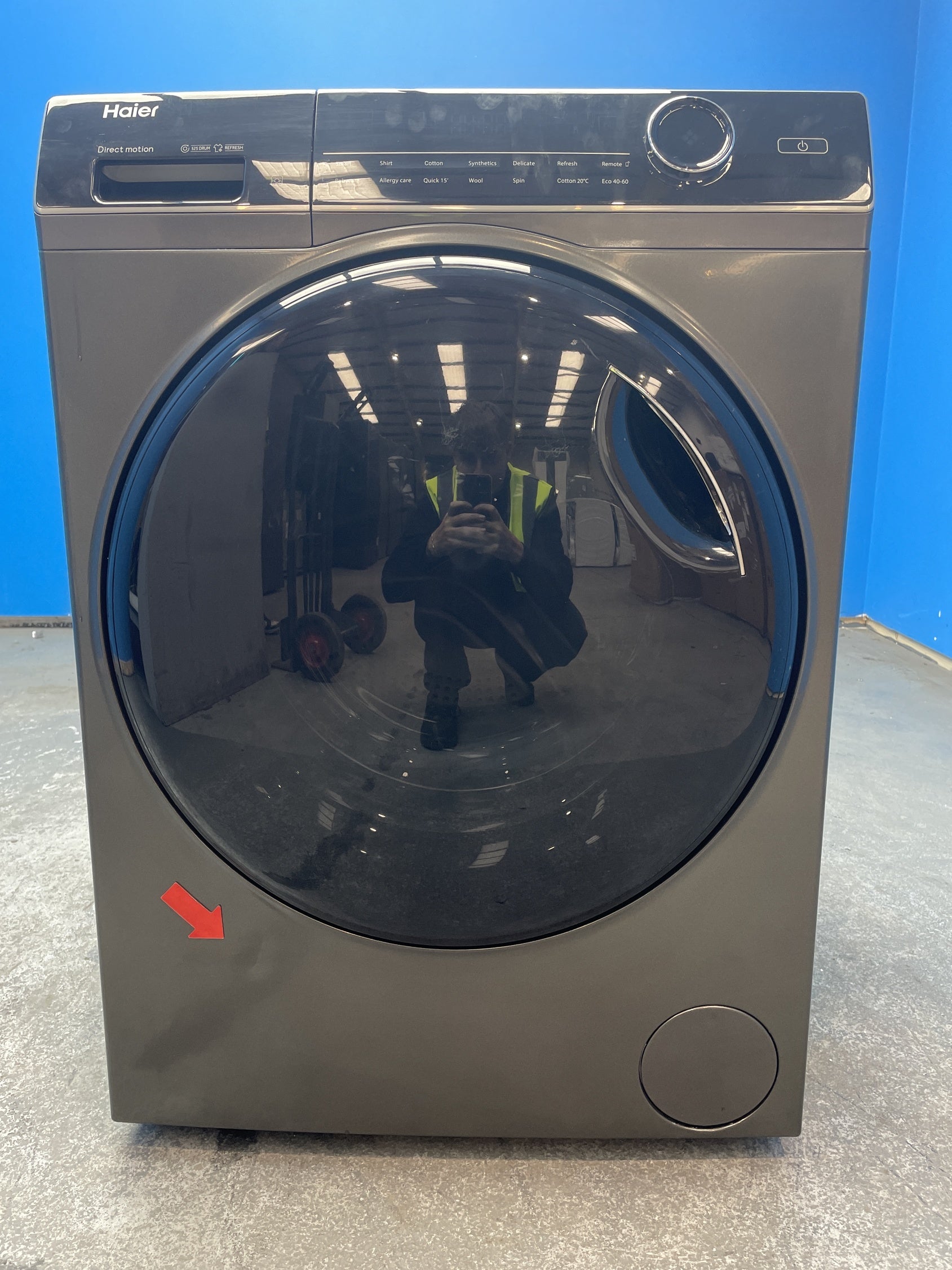 #GRC-157-042 - Haier HWD100-BD14979S8 10kg/6kg 1400rpm Washer Dryer