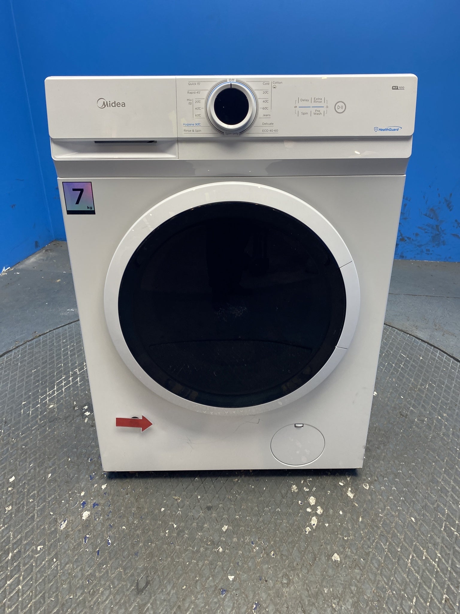 Midea MF100W70 7kg 1200 Spin Washing Machine