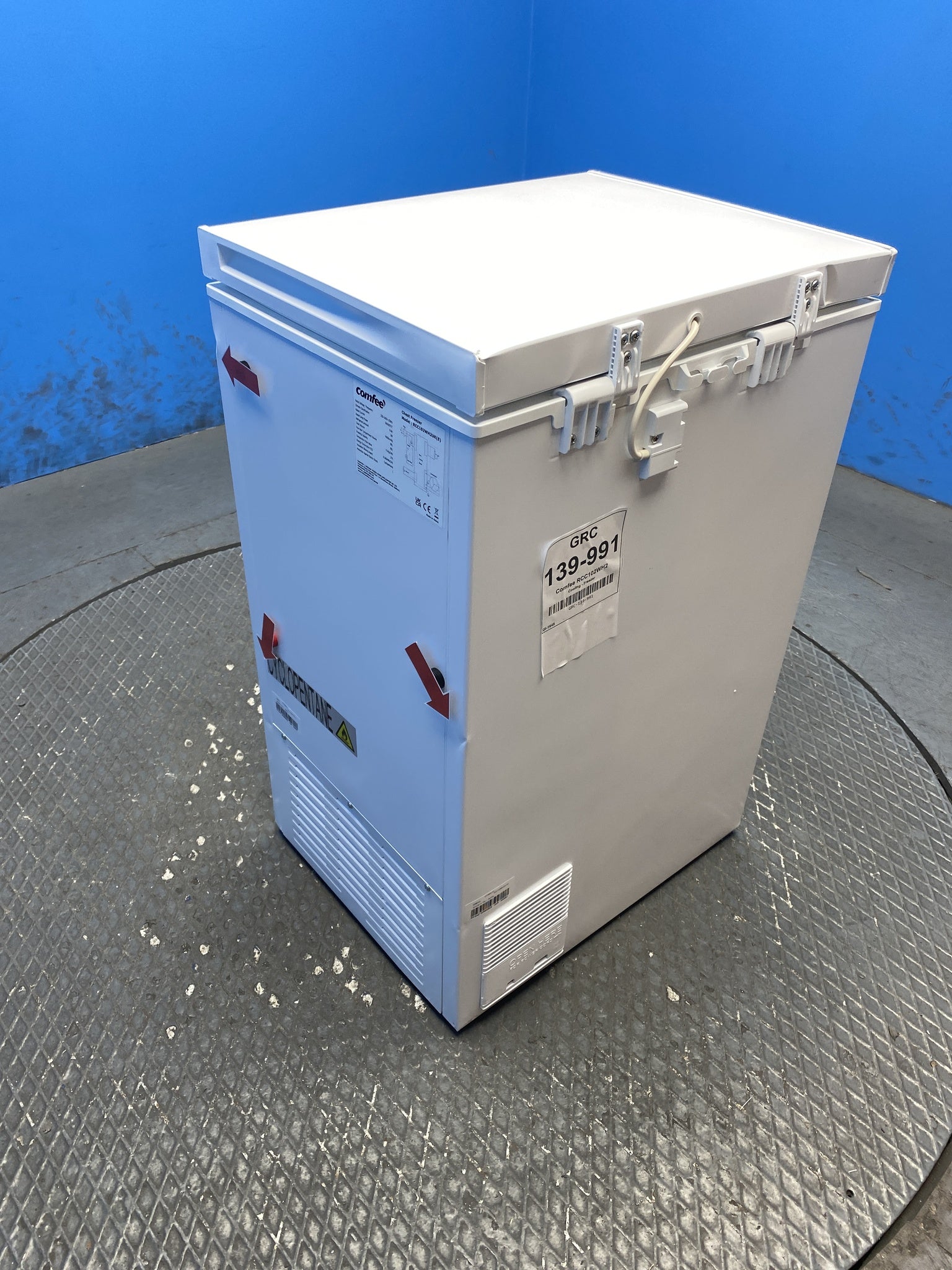 COMFEE RCC102WH2UK(E) 99L Dual Mode & Inverter Chest Freezer