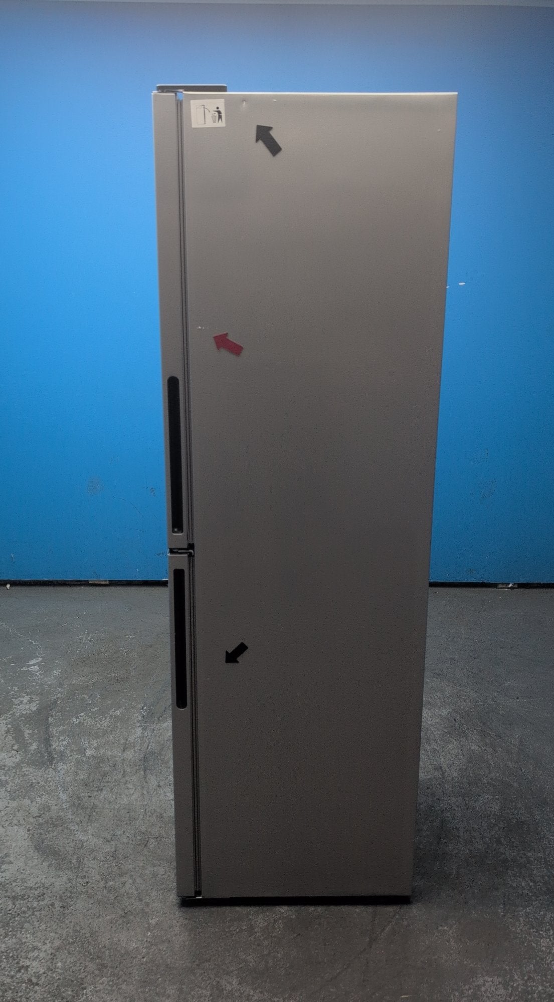 #GRC-162-875 - Hoover H-FRIDGE 300 54.5cm 50/50 Fridge Freezer – 252L, Silver, Low Frost