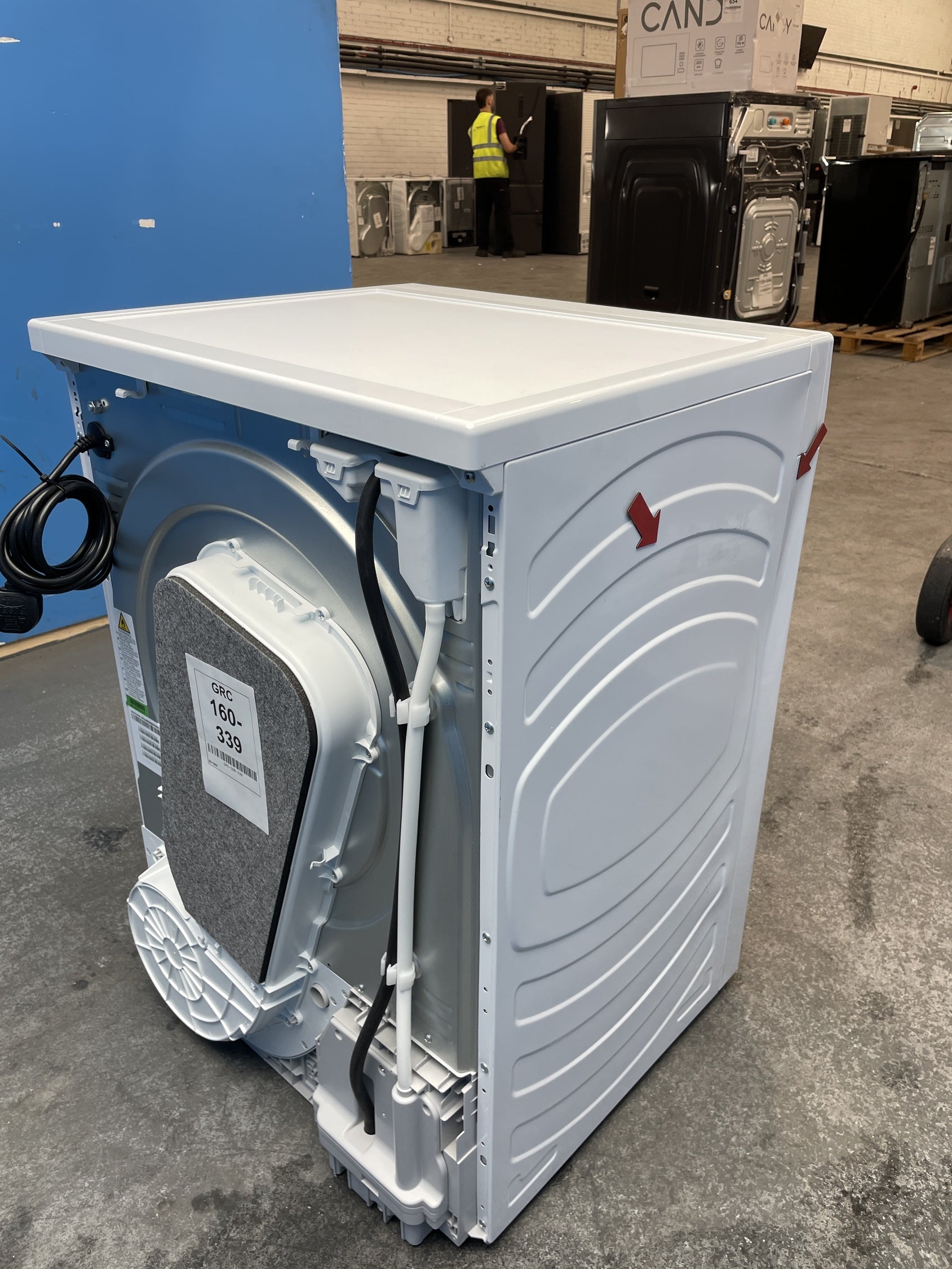 #GRC-160-339 - Haier HD80-D357U1 8kg Heat Pump Tumble Dryer