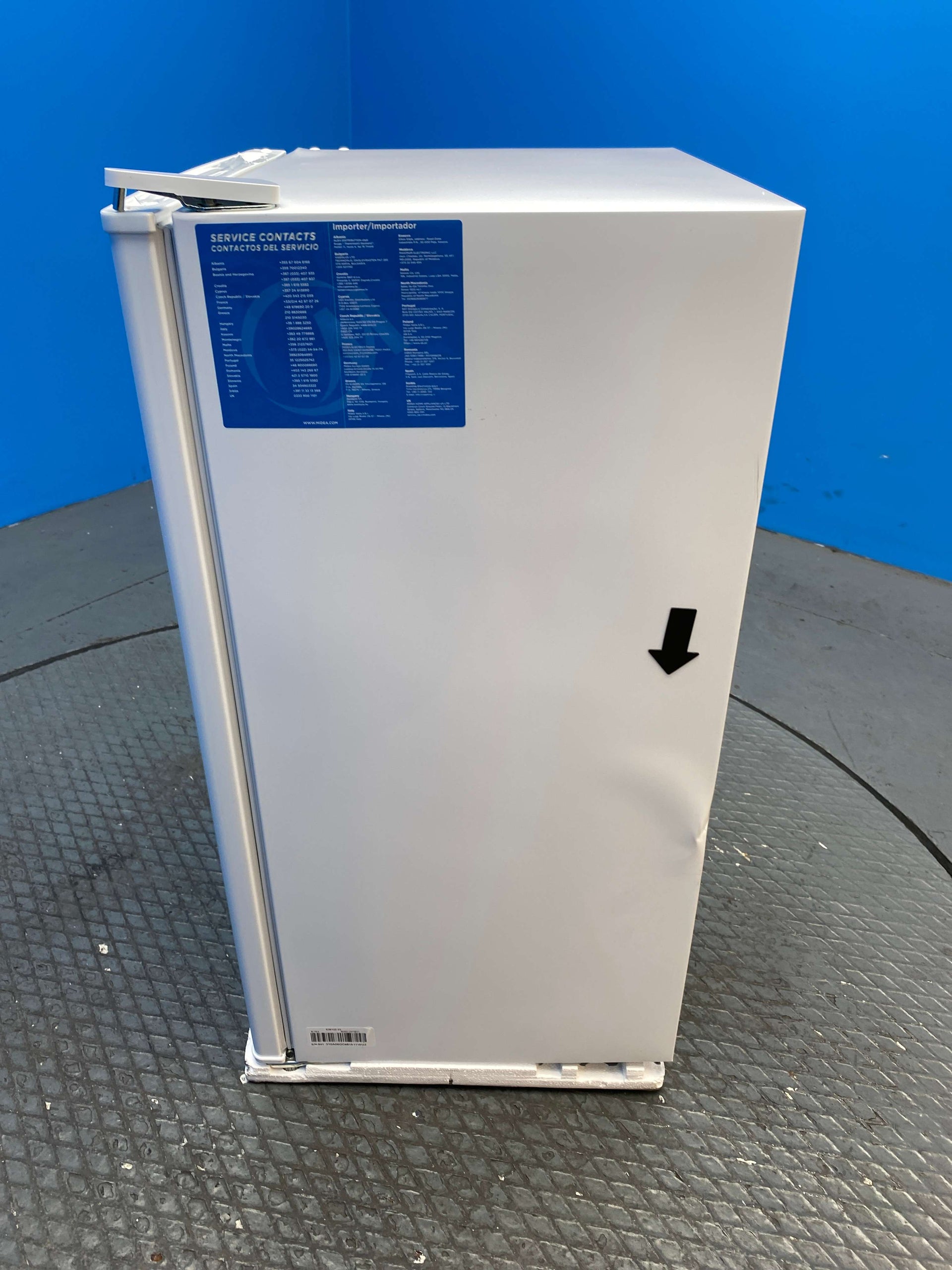 Midea MDRD125FGE01 80L Under Counter Mini Fridge