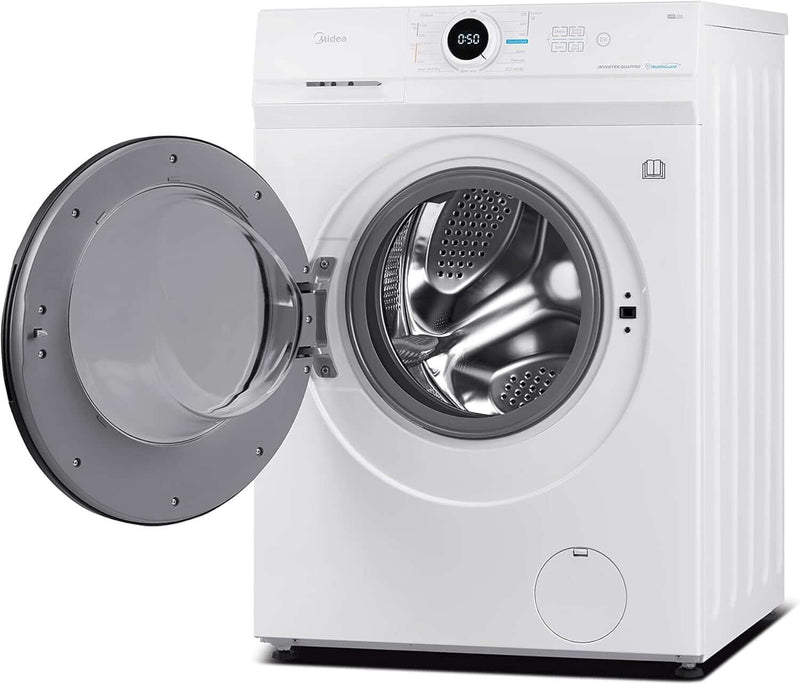 Midea MF10EW80BB 8kg 1400 Spin Washing Machine with Steam Care - Renew 2 U