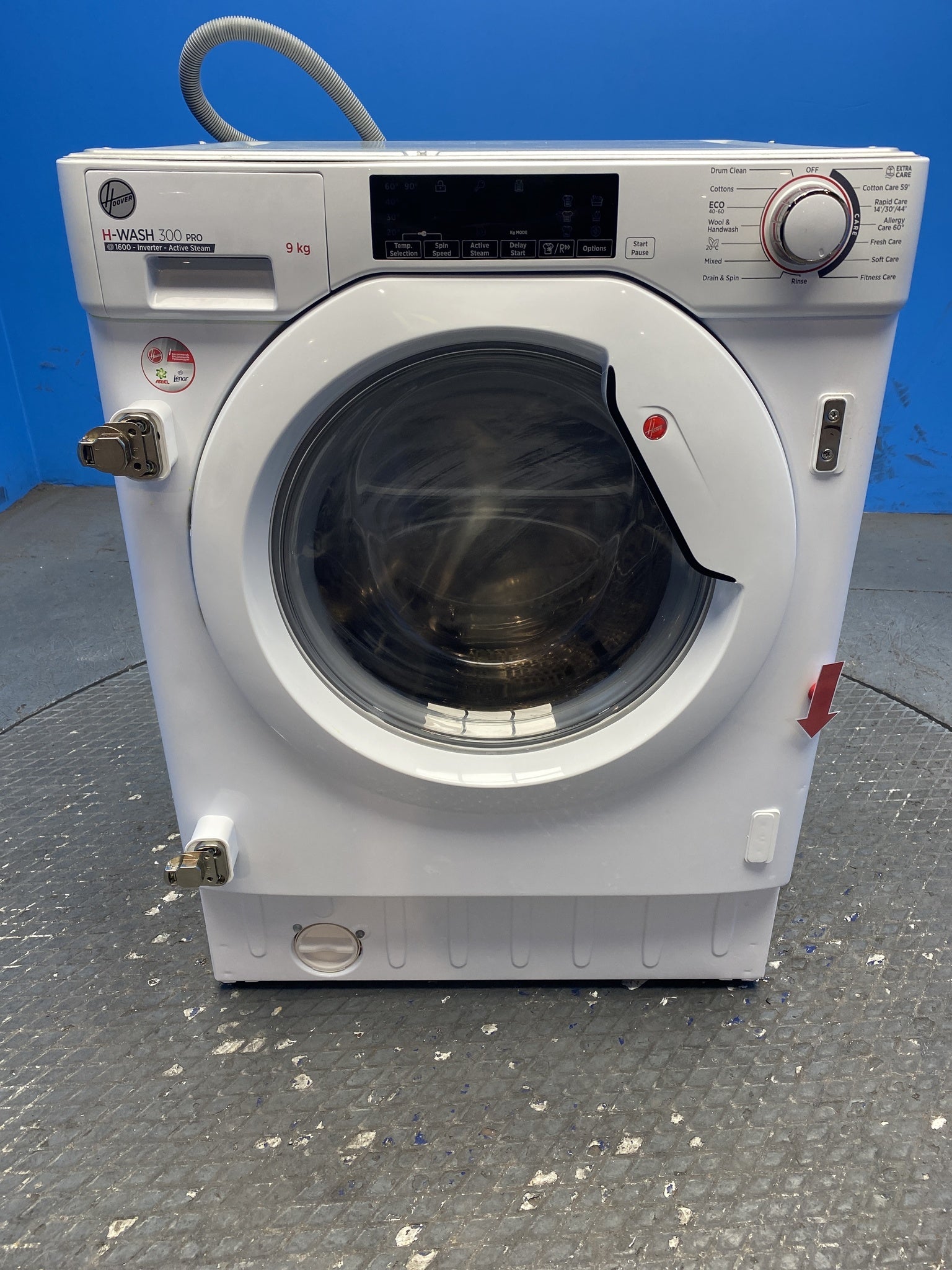 Hoover HBWOS69TMET Integrated  9kg 1600 Spin Washing Machine
