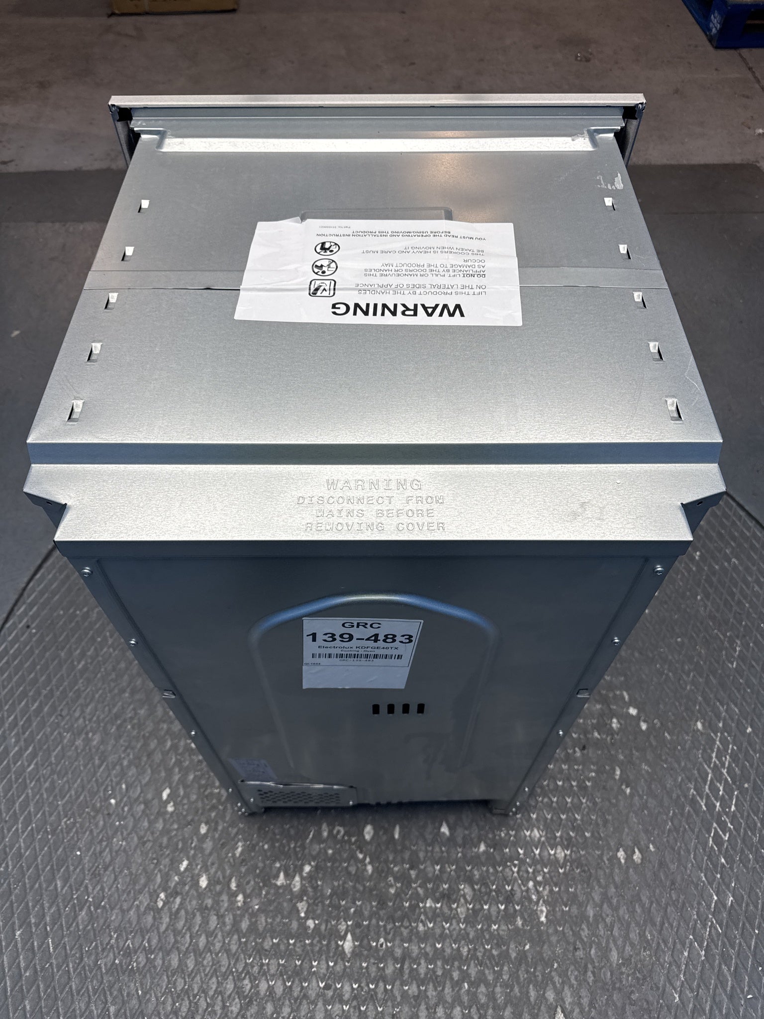 Electrolux KDFGE40TX Built-in Ultrafan Double Electric Oven