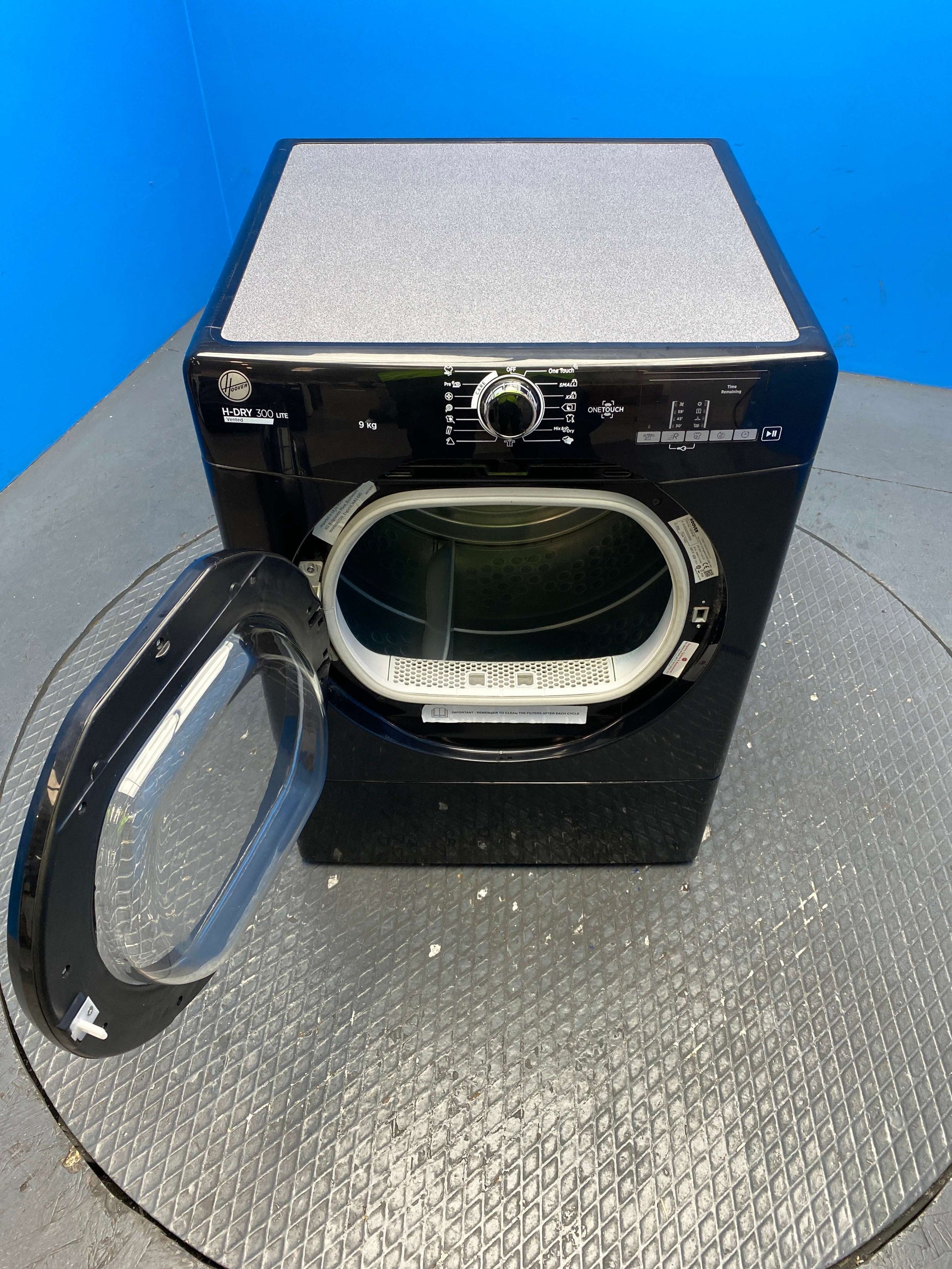 Hoover HLEV9DGB 9kg Vented Tumble Dryer