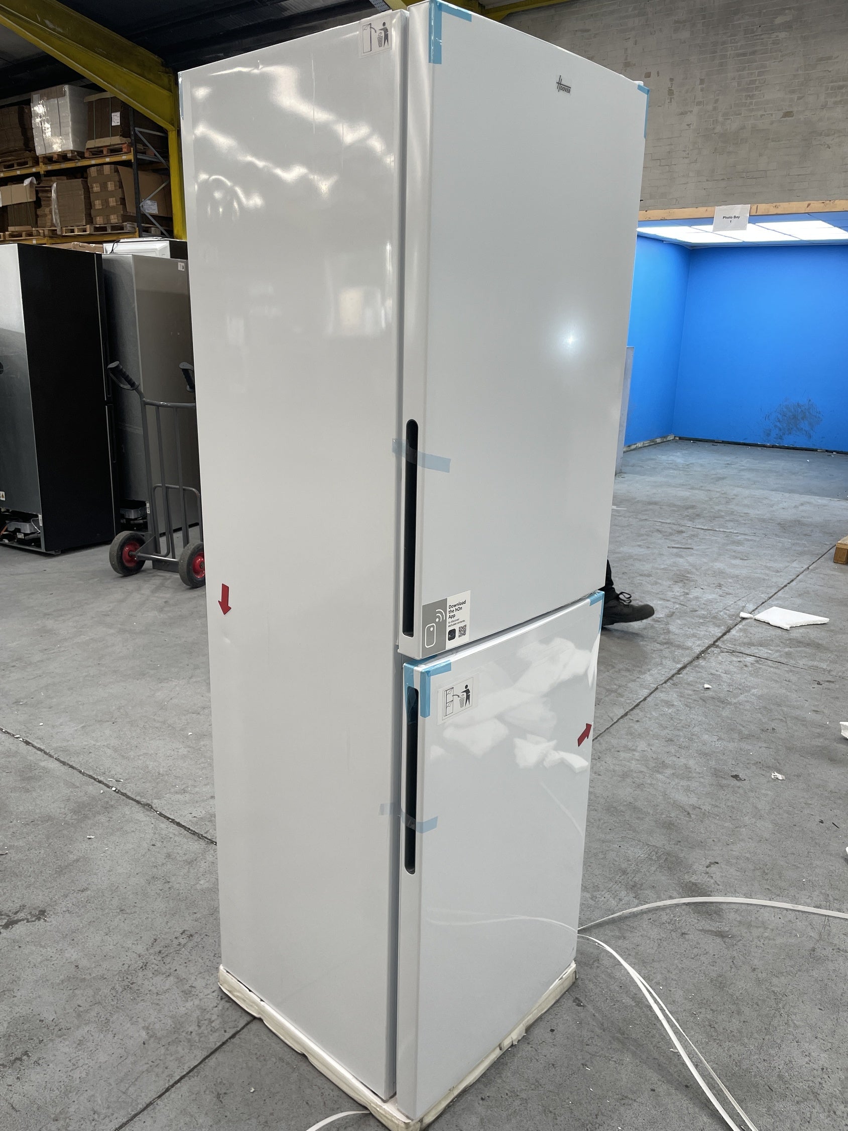 #GRC-157-911 - Hoover HOCT3L517EWK 252 Litre Combi Fridge Freezer