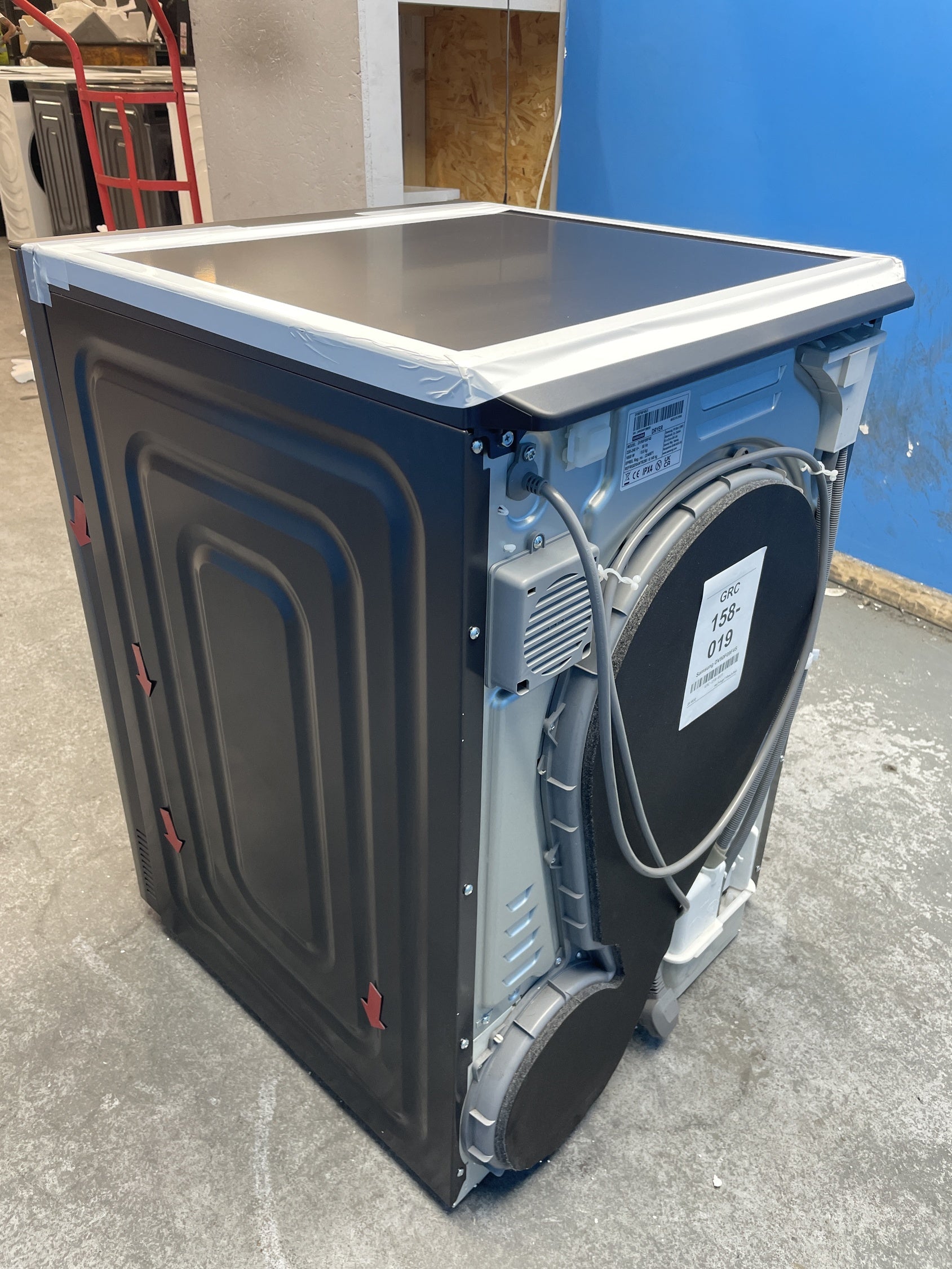 #GRC-158-019 - Samsung DV90F09F4SU1 Series 9 AI Home 9kg Heat Pump Tumble Dryer