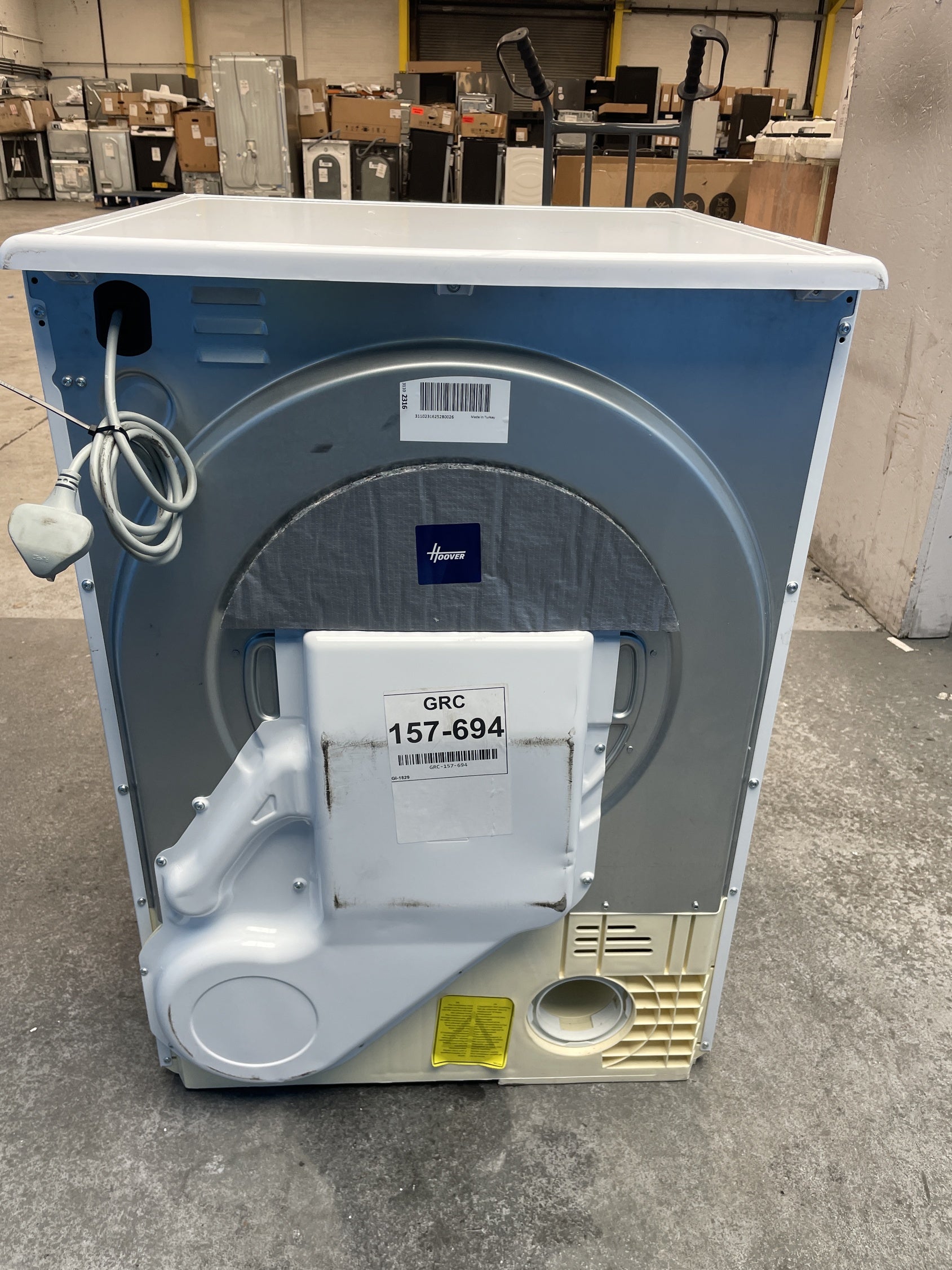 #GRC-157-694 - Hoover H-DRY 300 HLE V9LF-80 9kg Vented Tumble Dryer