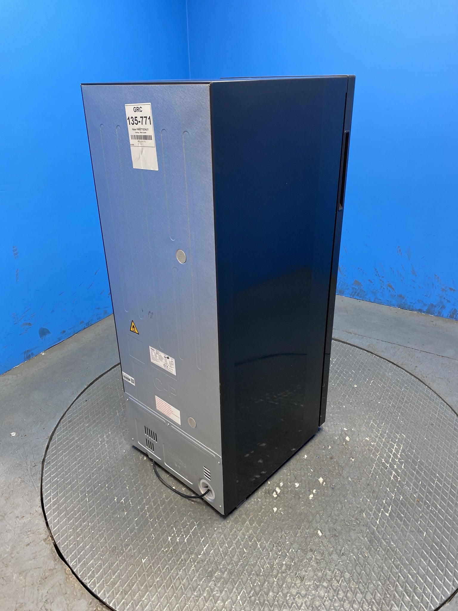 Haier HWS77GDAU1 77 Bottle Dual Zone Wine Cooler