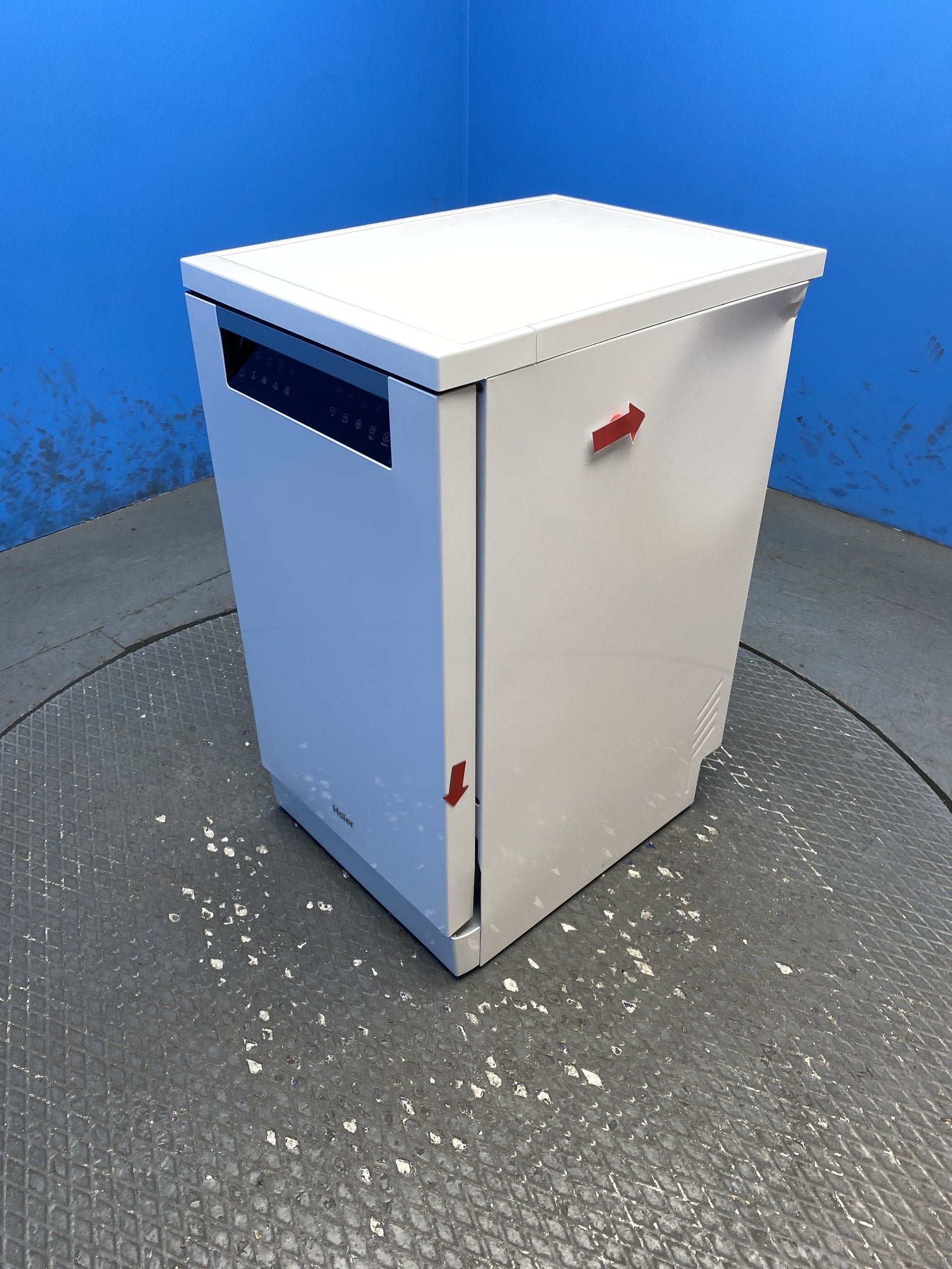 Haier XF1C3TB1FW I-Pro Shine Series 5 Slimline 10 Place Dishwasher