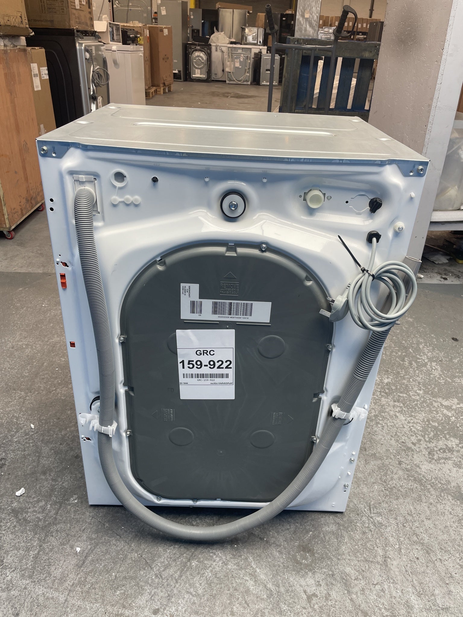 #GRC-159-922 - AEG 8000 PowerCare L8WE84636BI 8/4kg 1600rpm Integrated Washer Dryer