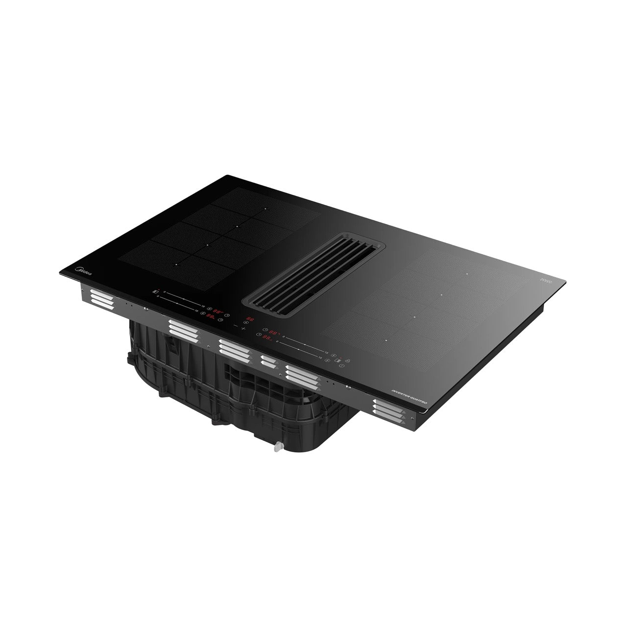 Midea MIH740Y078B Built-In 80cm Induction Hob with Extractor – Renew 2 U