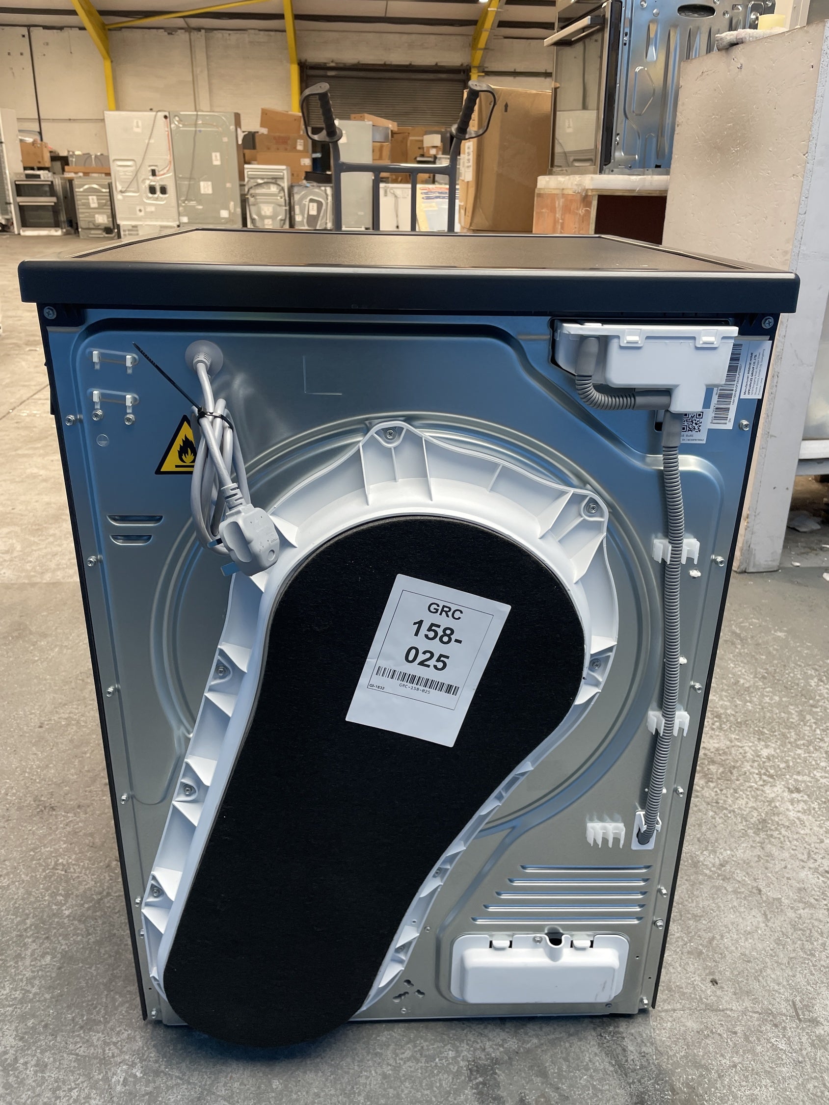 #GRC-158-025 - Hisense DH7S107BB 7S Series 10kg Heat Pump Tumble Dryer