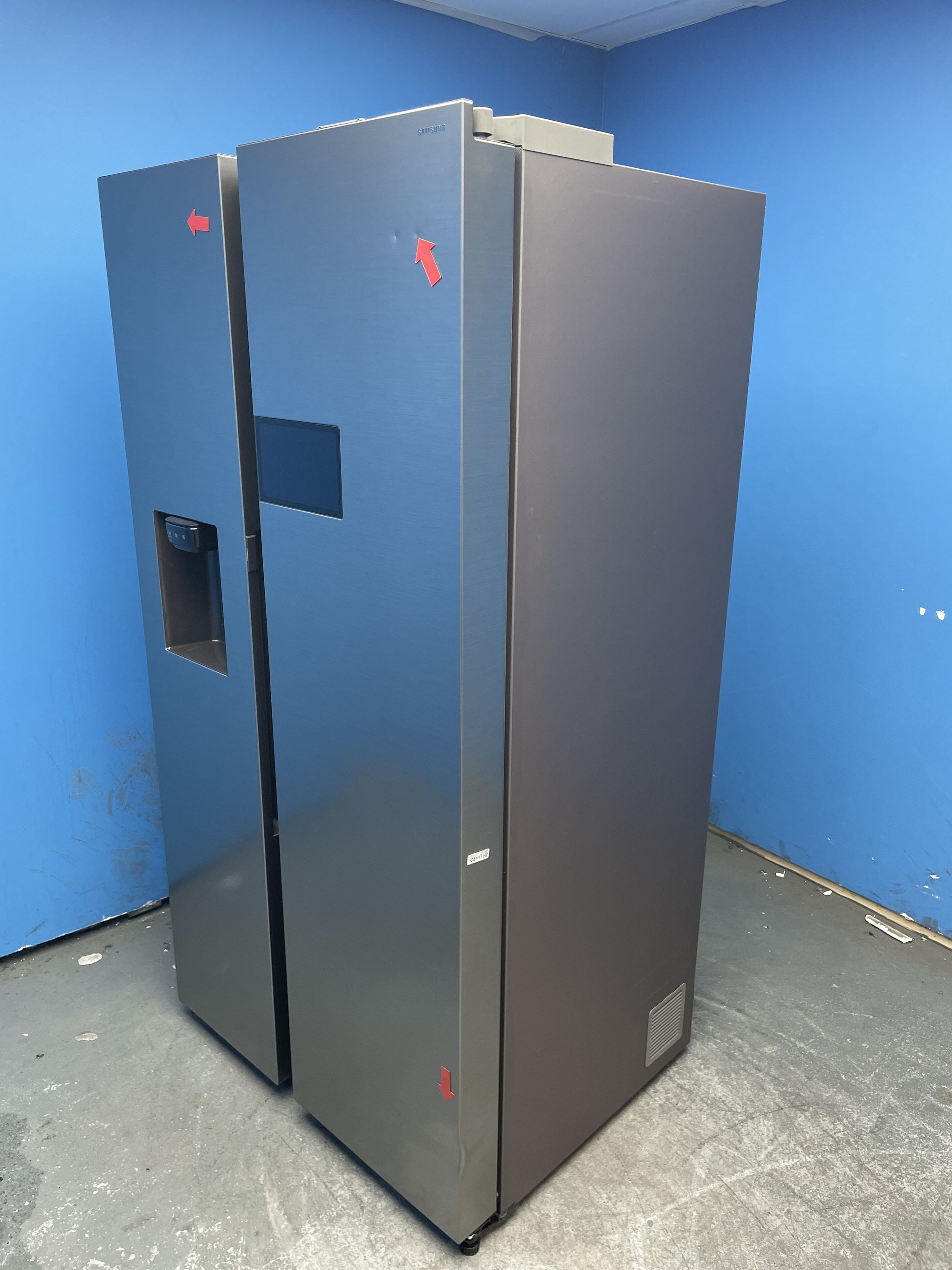 #GRC-158-125 - Samsung Series 9 RS90F64EDT Bespoke AI American Style Fridge Freezer