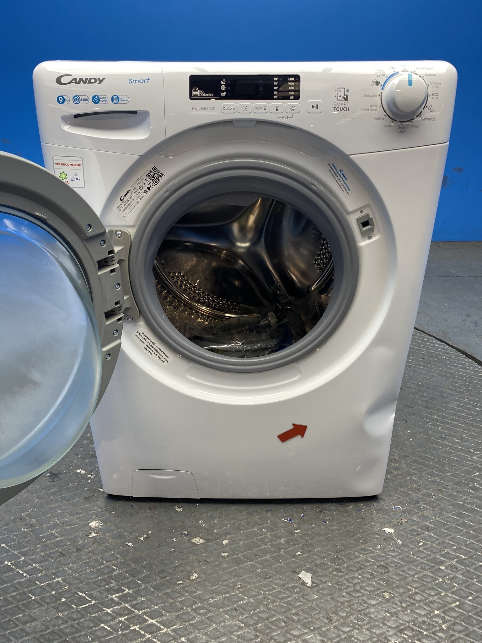 Candy CS1492DW4 9kg 1400 Spin Washing Machine