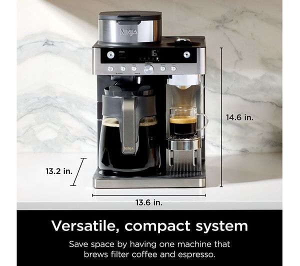 Ninja Prestige CFN803UK DualBrew Coffee Machine – Renew 2 U