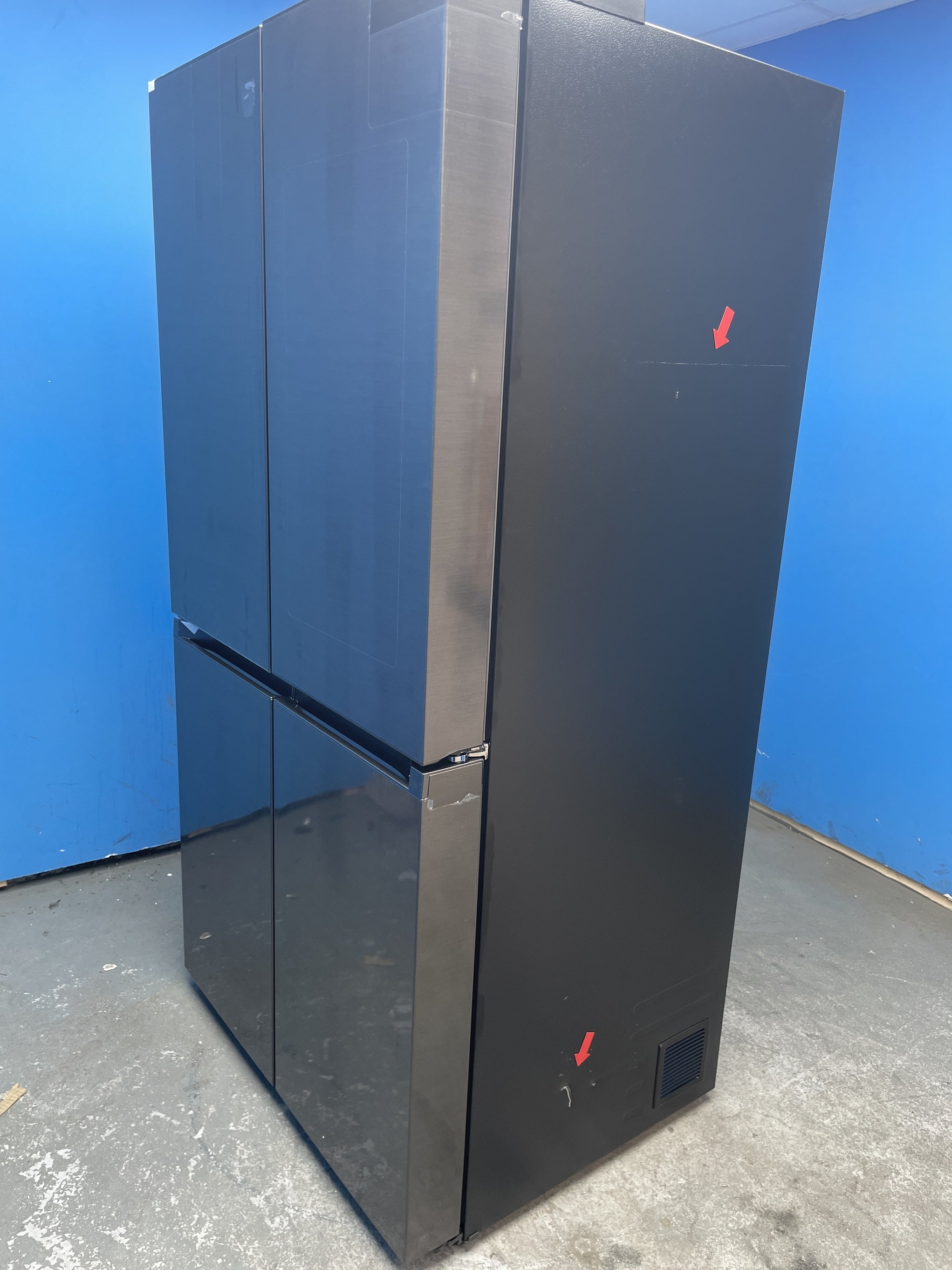 #GRC-157-802 - Samsung Series 9 Bespoke AI RF65DG960EB1 SpaceMax French Door Refrigerator