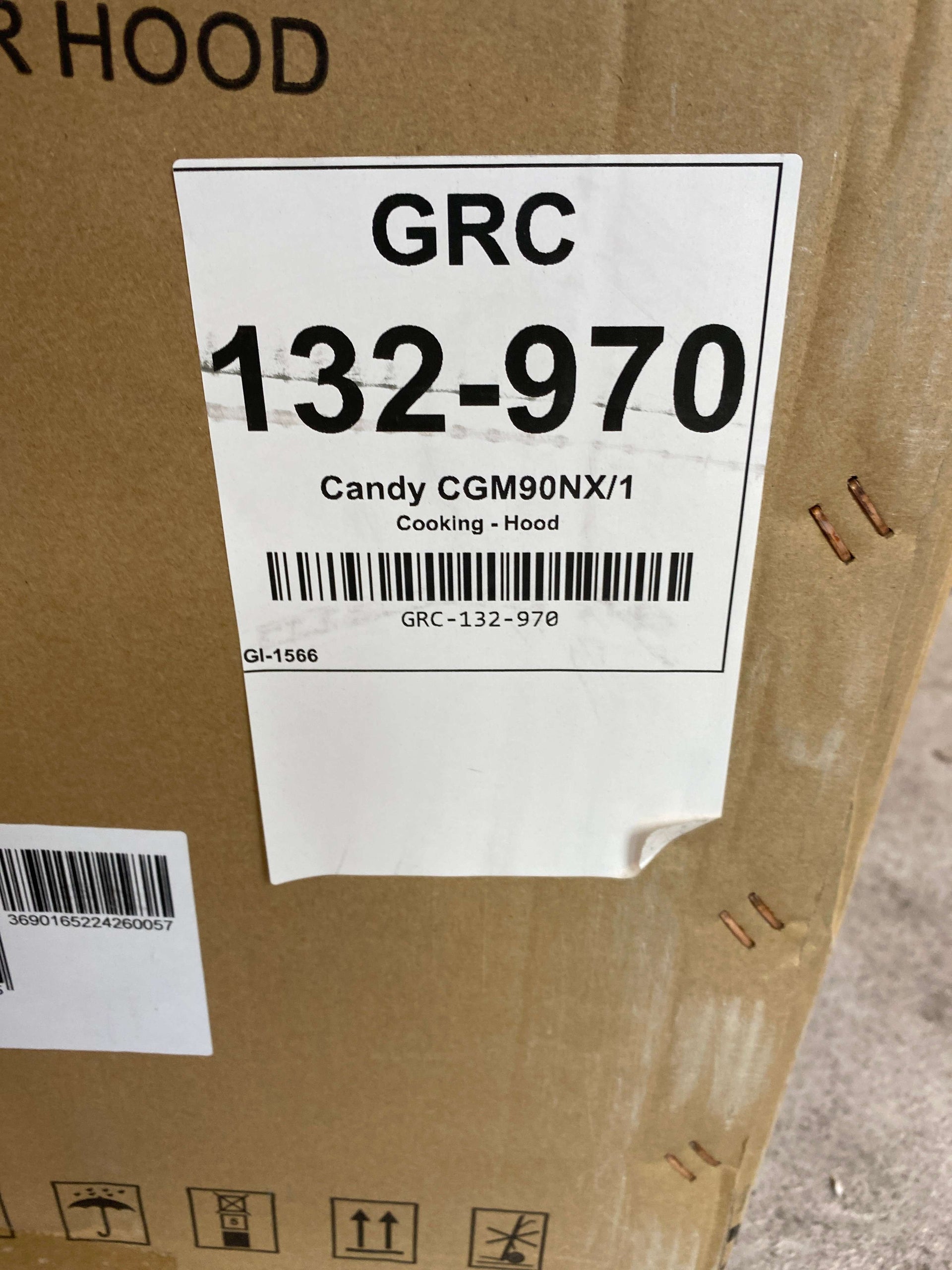 Candy CGM90NX/1 60cm Chimney Cooker Hood