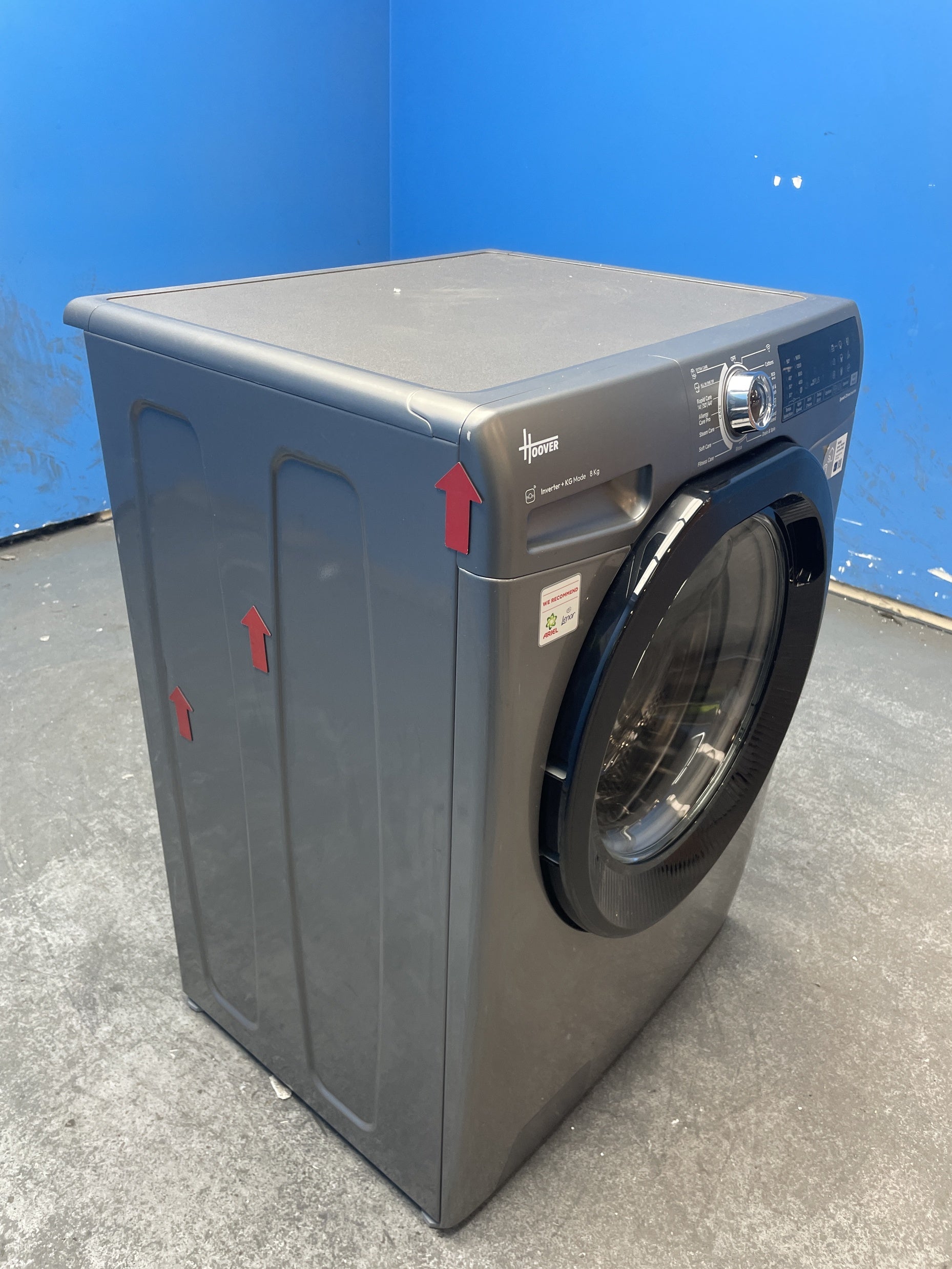 #GRC-159-595 - Hoover H-WASH 350 H3WPS686TAMBR-80 8kg 1600rpm Wi-Fi Washing Machine
