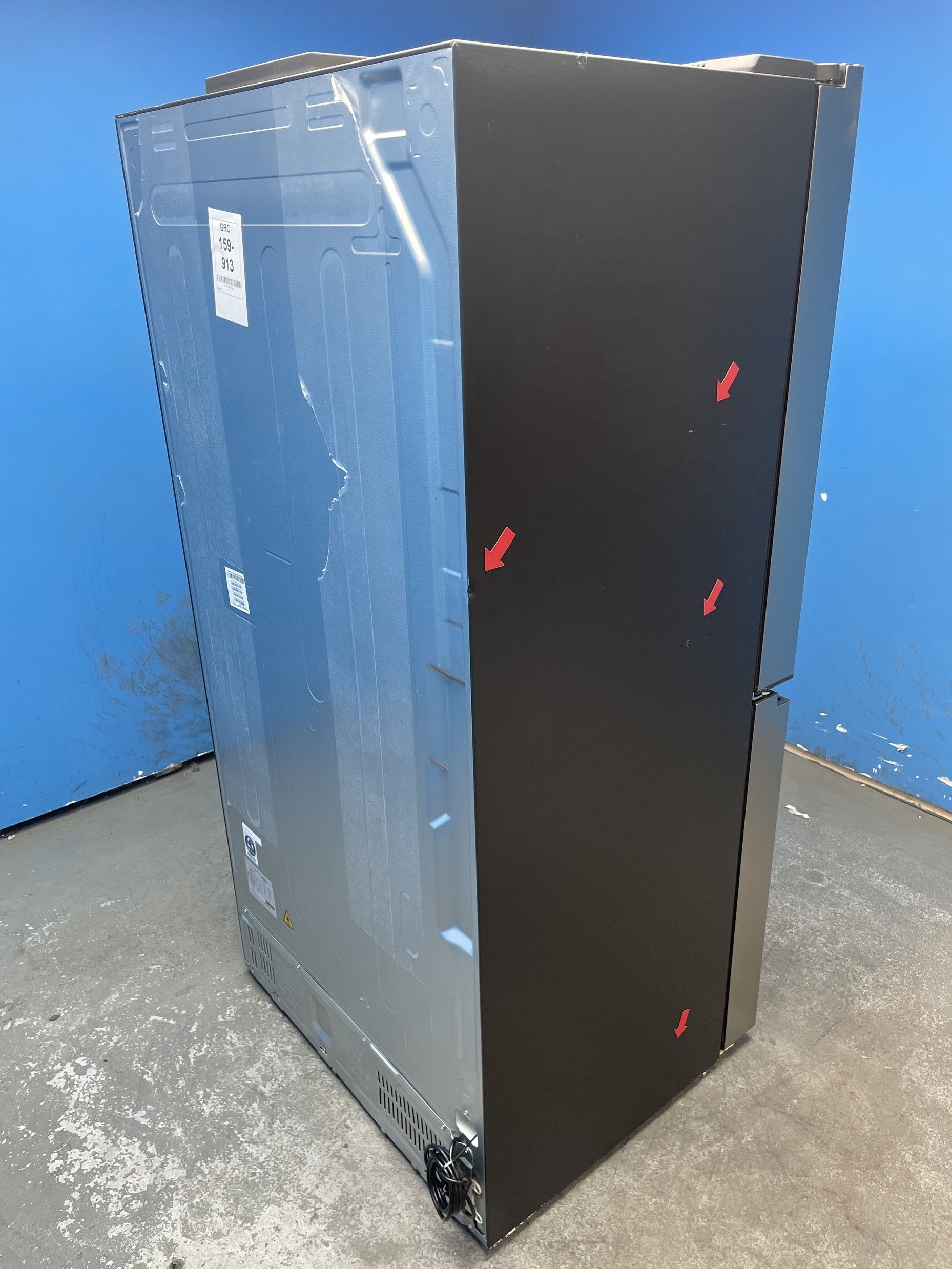 #GRC-159-913 - Haier Horizon Cube HCR59F18DNMM American Style Fridge Freezer