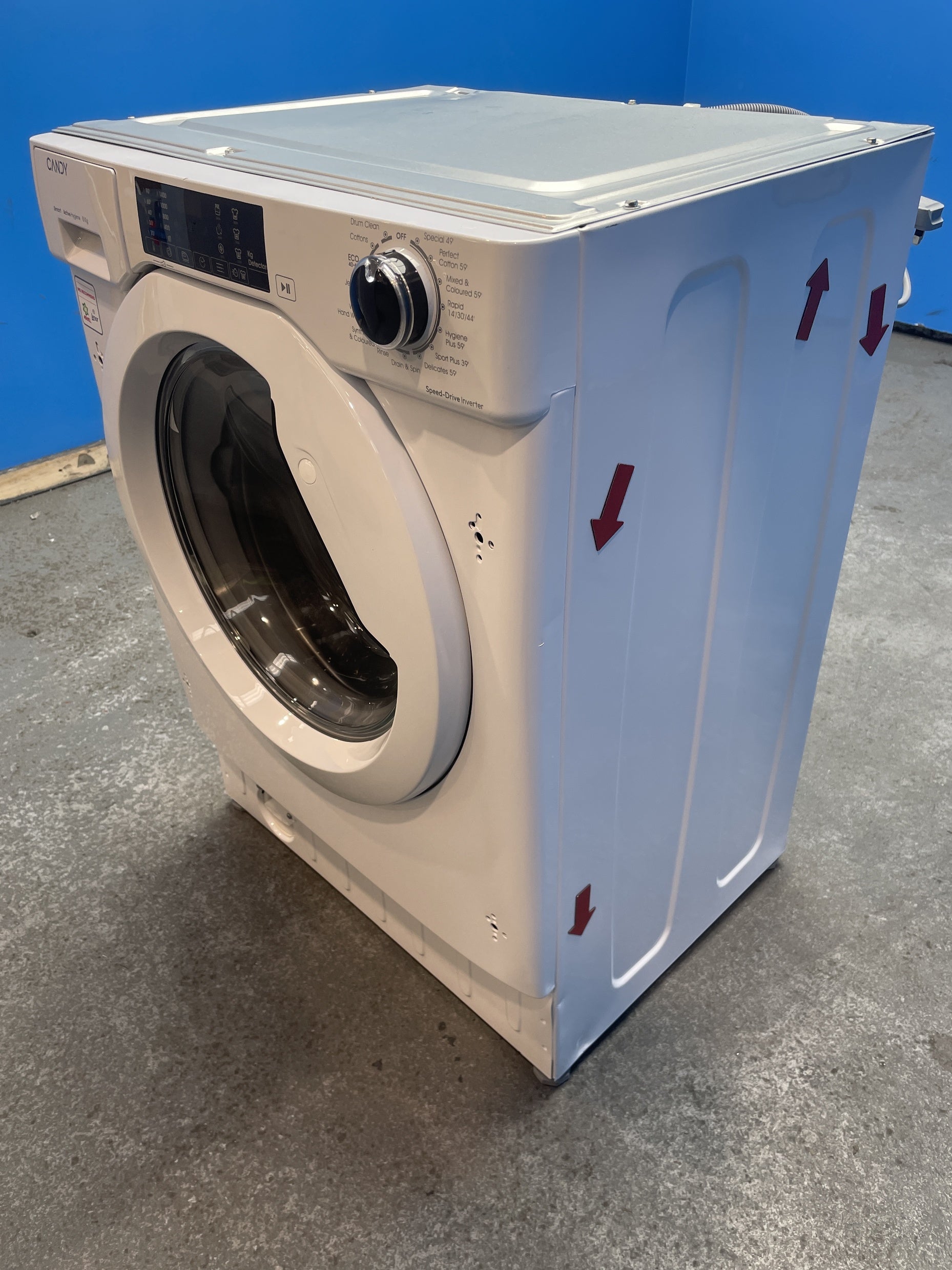 #GRC-154-991 - Candy CBW48TWM5J-80 Integrated 8kg 1400rpm Washing Machine