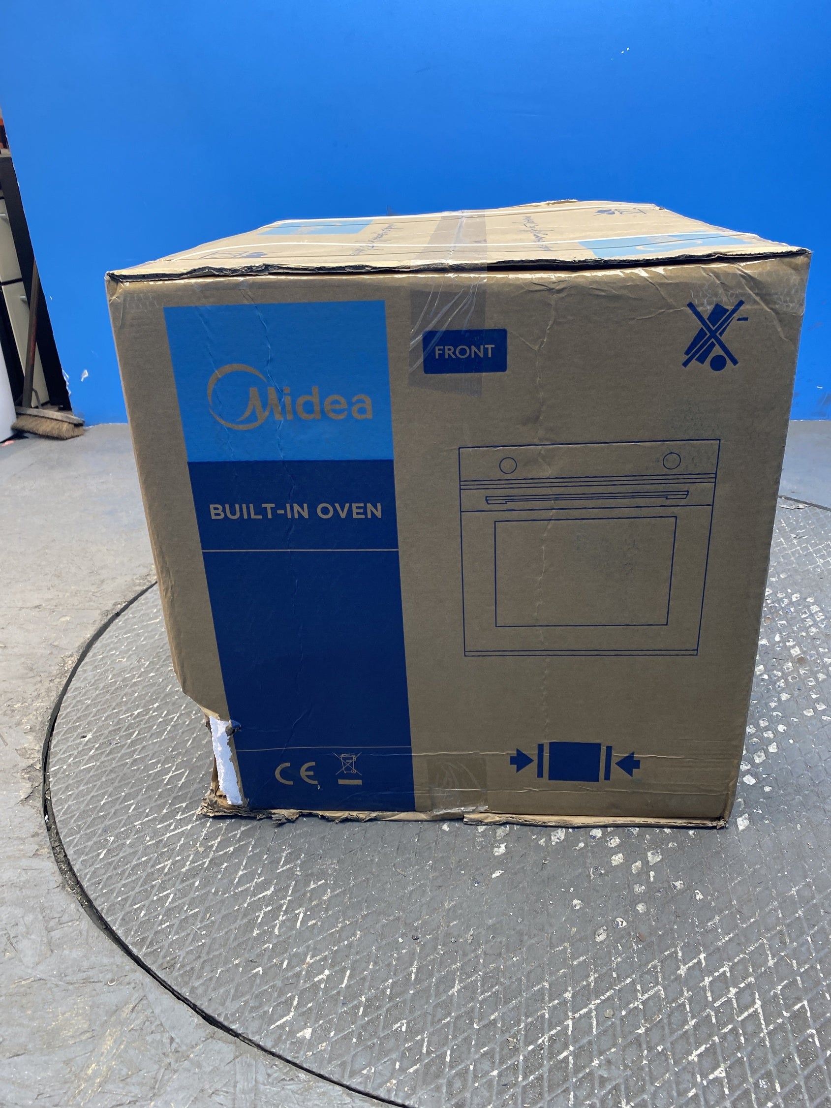 #GRC-158-858 - Midea MBO7NM30D0-SS 70L Built-In Electric Single Oven