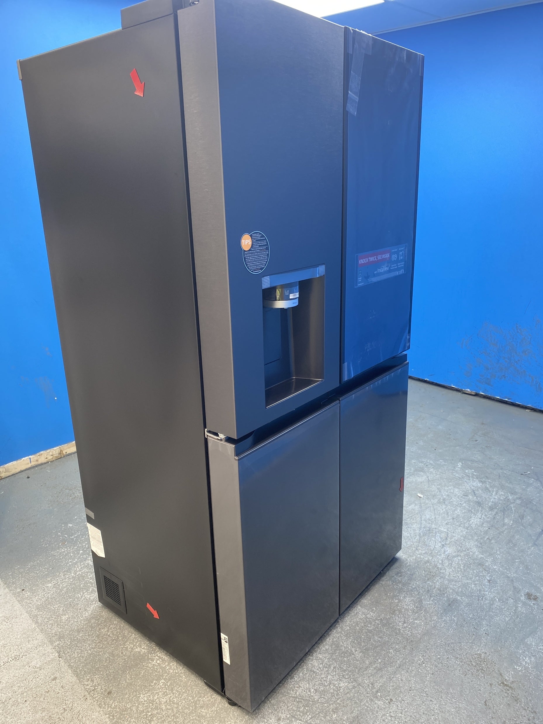 #GRC-157-195 - LG GMG96CRAFT InstaView 683 Litre French Door Fridge Freezer
