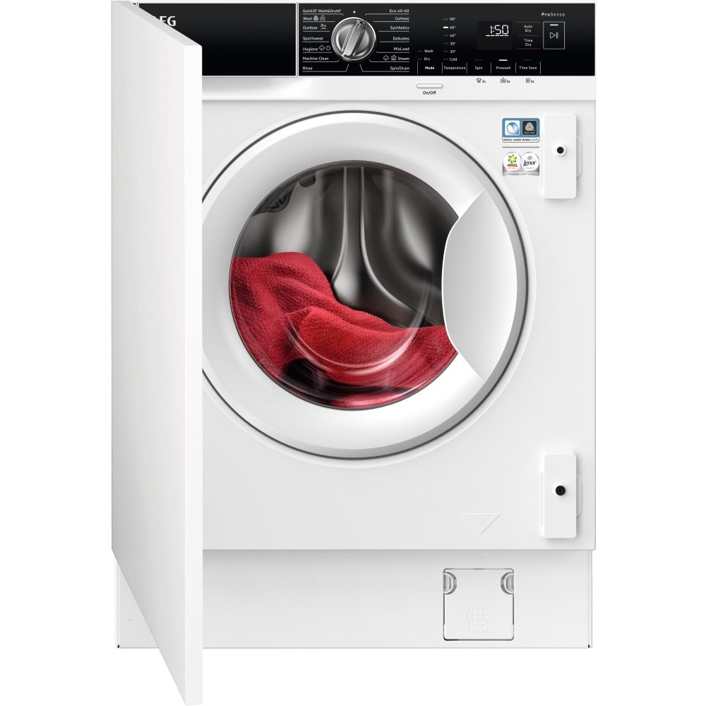 AEG L7WE74634BI 7000 Integrated 7/4kg 1600rpm ProSteam Washer Dryer – Renew 2 U