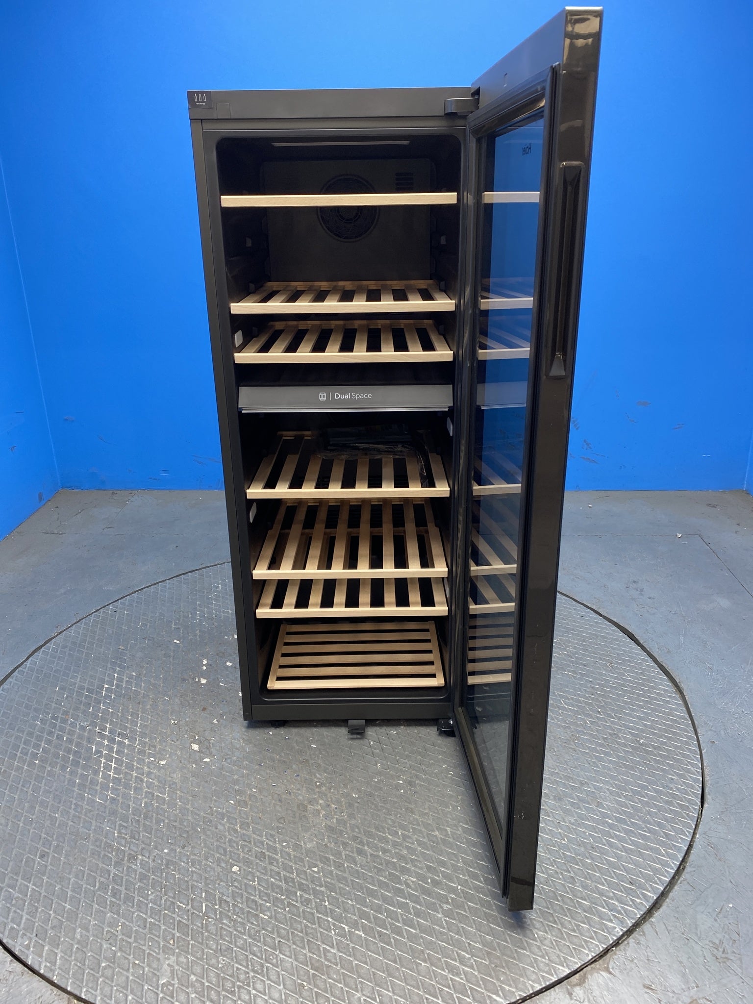 Haier HWS77GDAU1 77 Bottle Dual Zone Wine Cooler