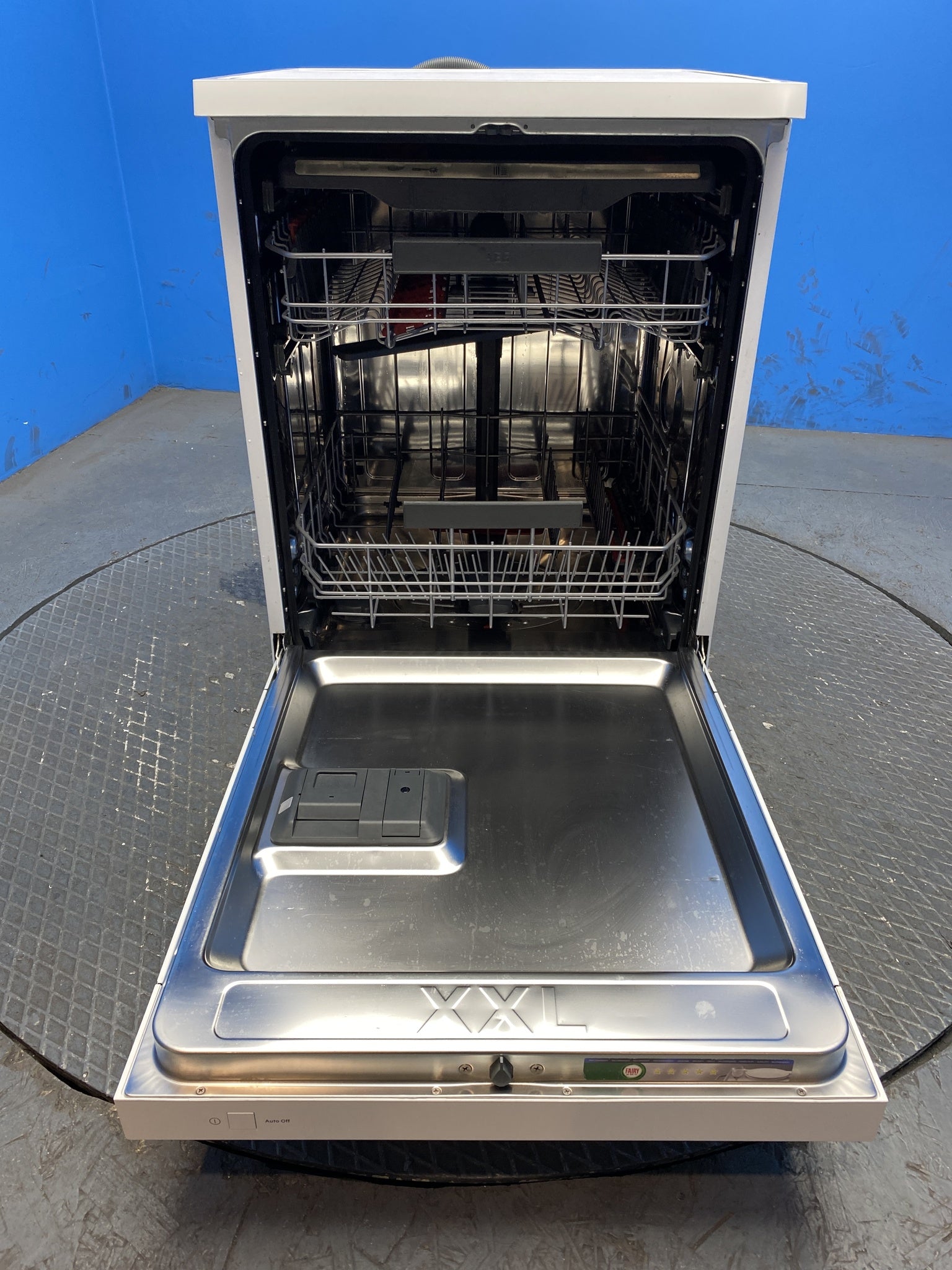 AEG FFB73727PW 60cm AirDry 15 Place GlassCare Dishwasher