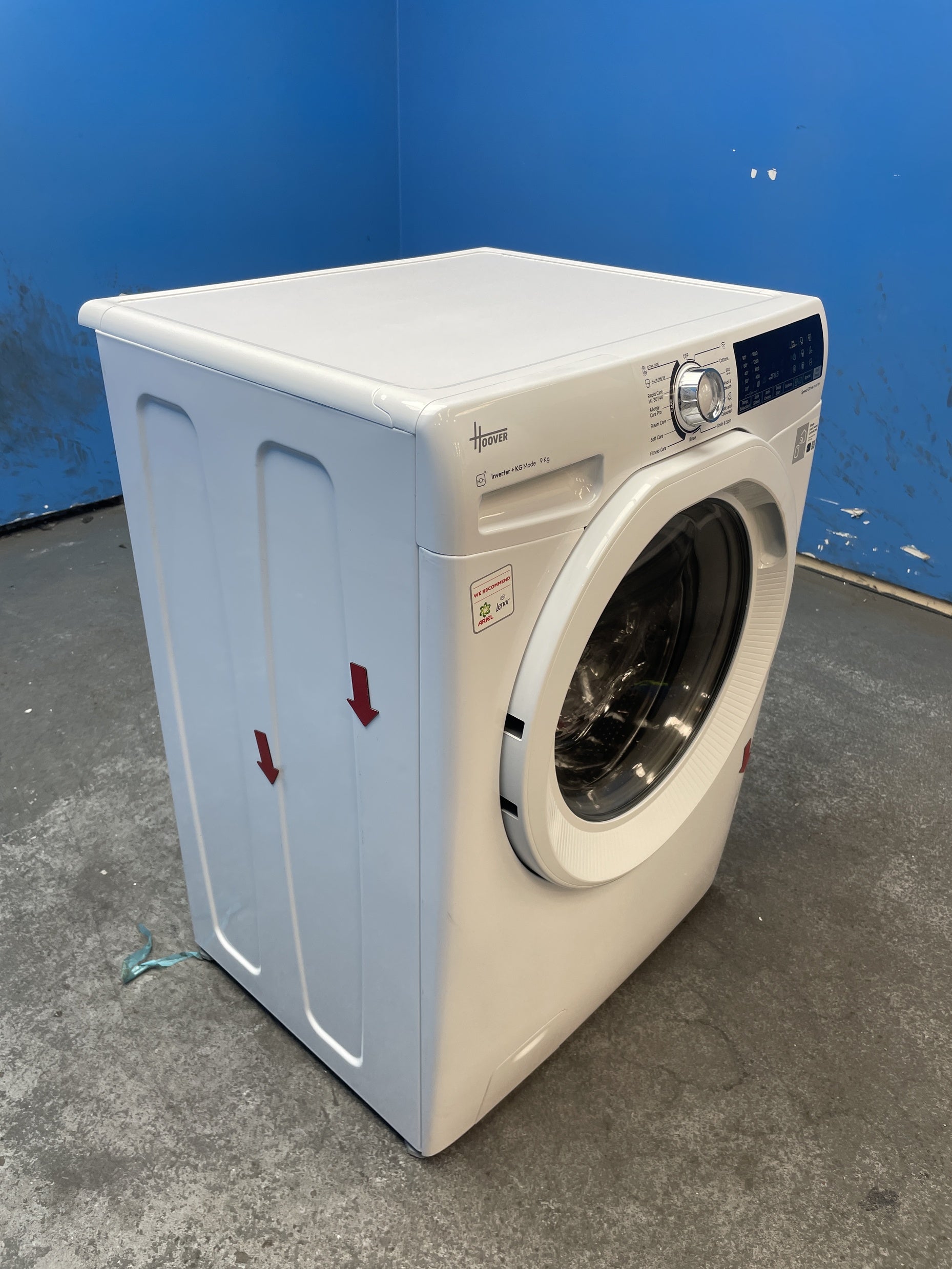 #GRC-159-991 - Hoover H-WASH 350 H3WPS696TAM6-80 9kg 1600rpm Washing Machine