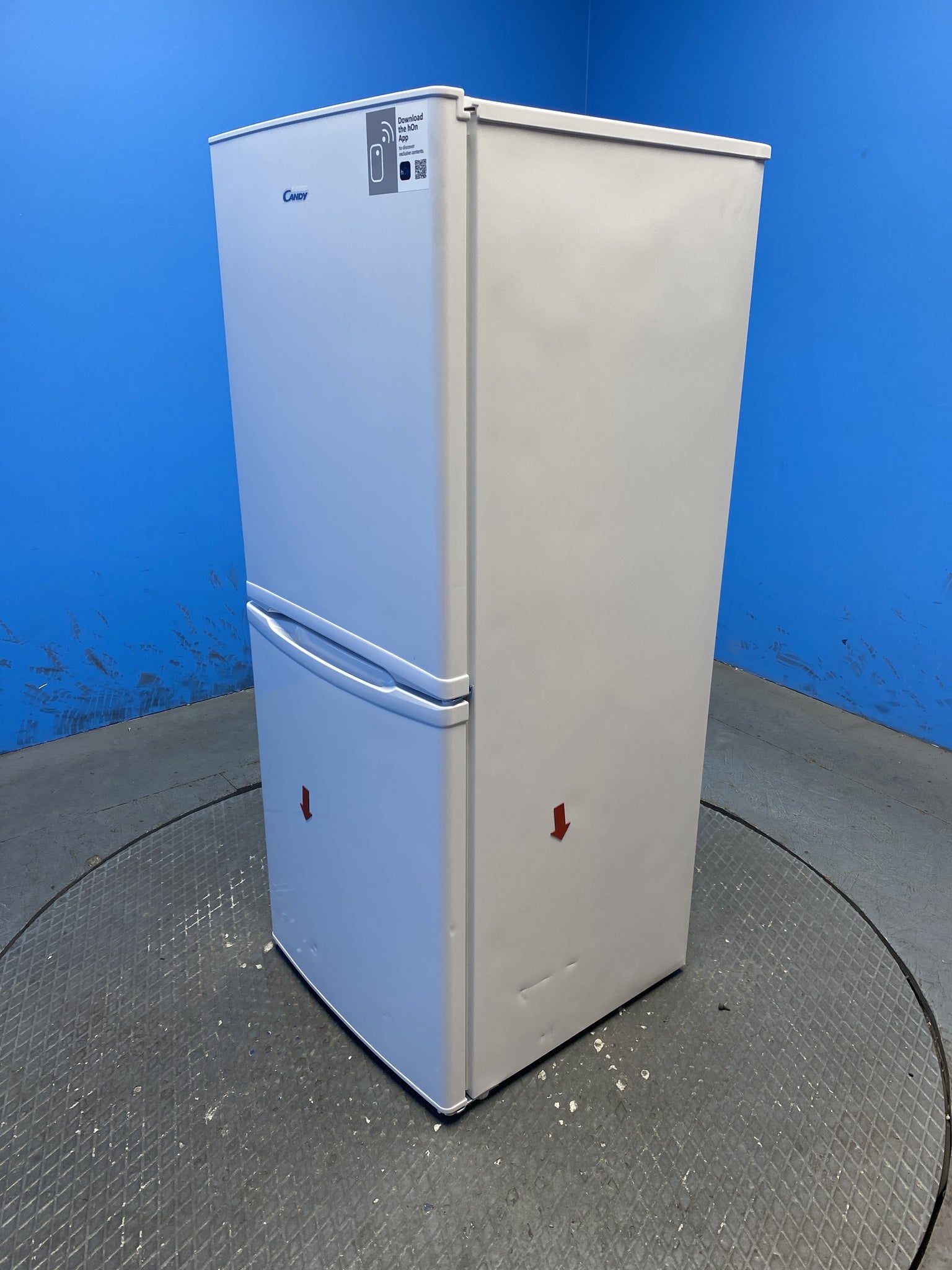 Candy CCH1S513EWK 185 Litre Combi Fridge Freezer