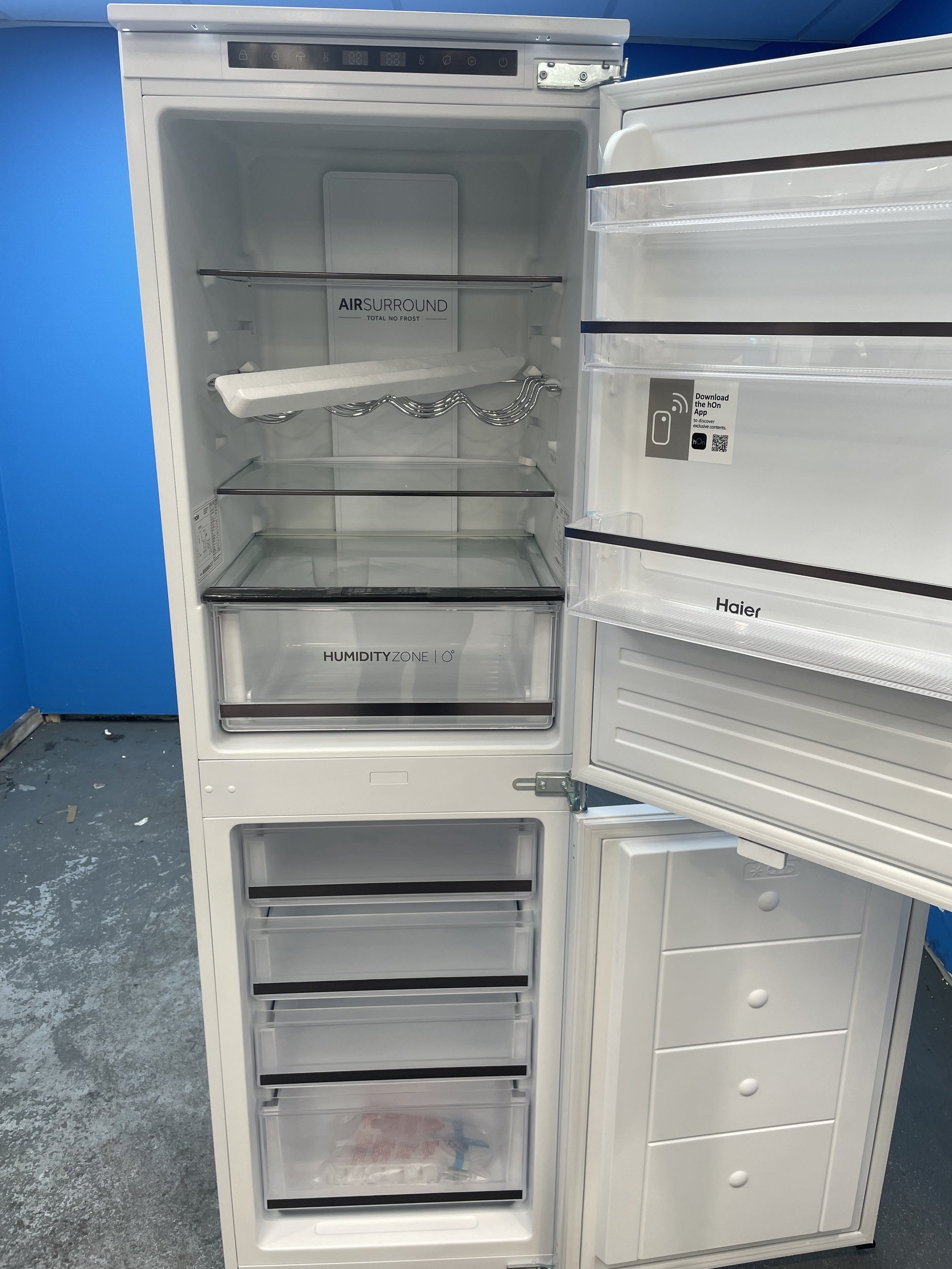 #GRC-158-485 - Haier HB50T618FMK Built-In No Frost Fridge Freezer