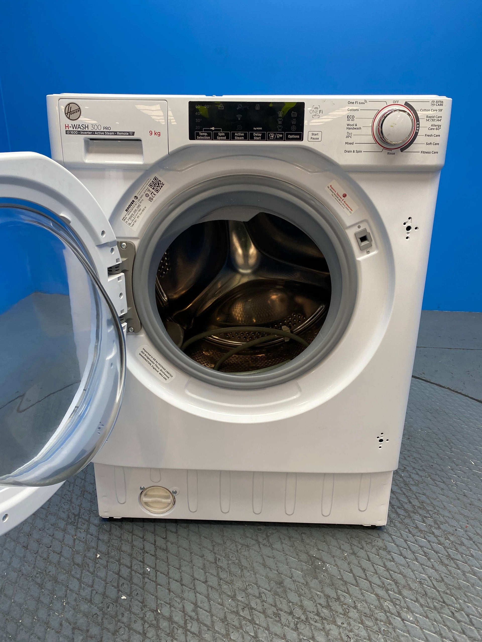 Hoover HBWOS69TMET Integrated  9kg 1600 Spin Washing Machine